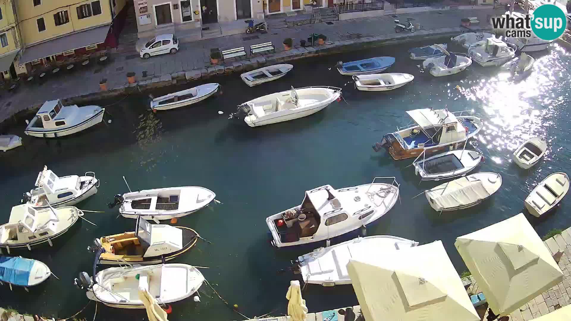 Lussingrande webcam – Piazzetta