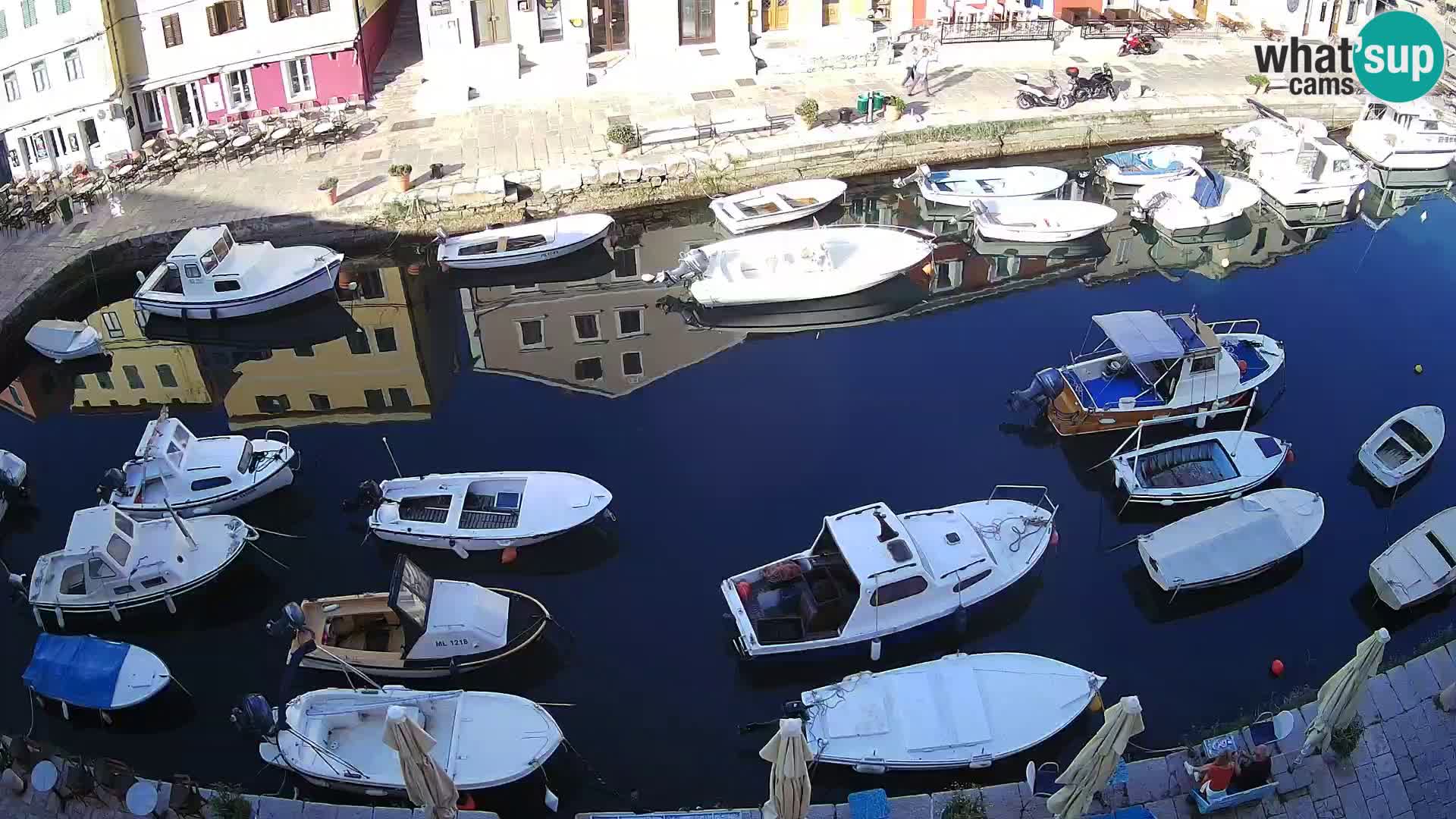Lussingrande webcam – Piazzetta