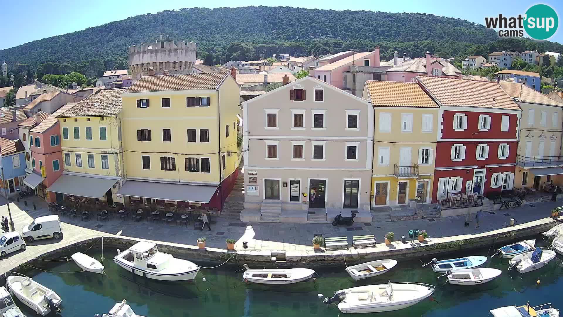 Lussingrande webcam – Piazzetta