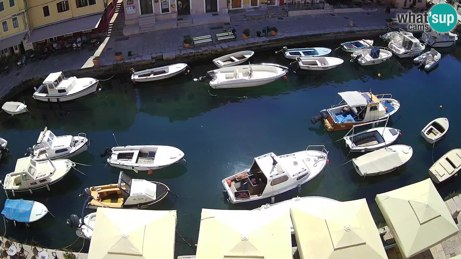 Lussingrande webcam – Piazzetta