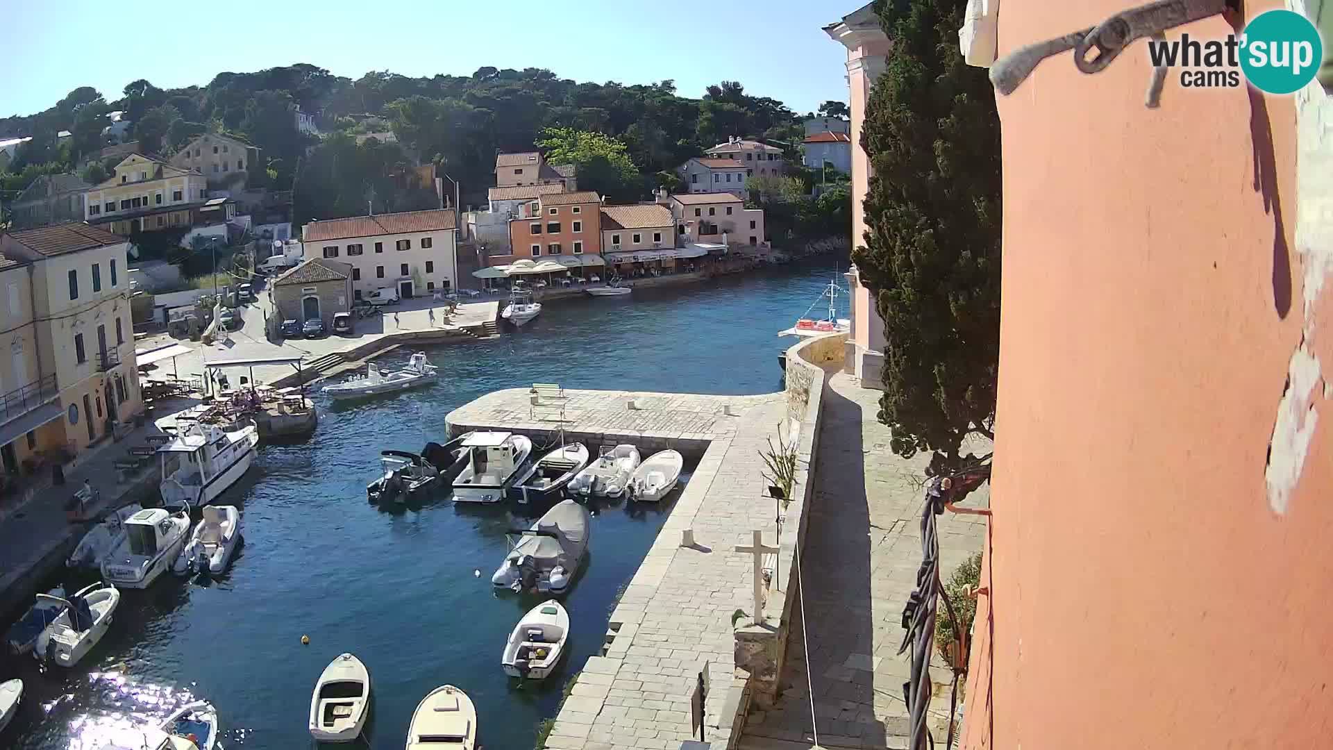Veli Lošinj web kamera – trgič