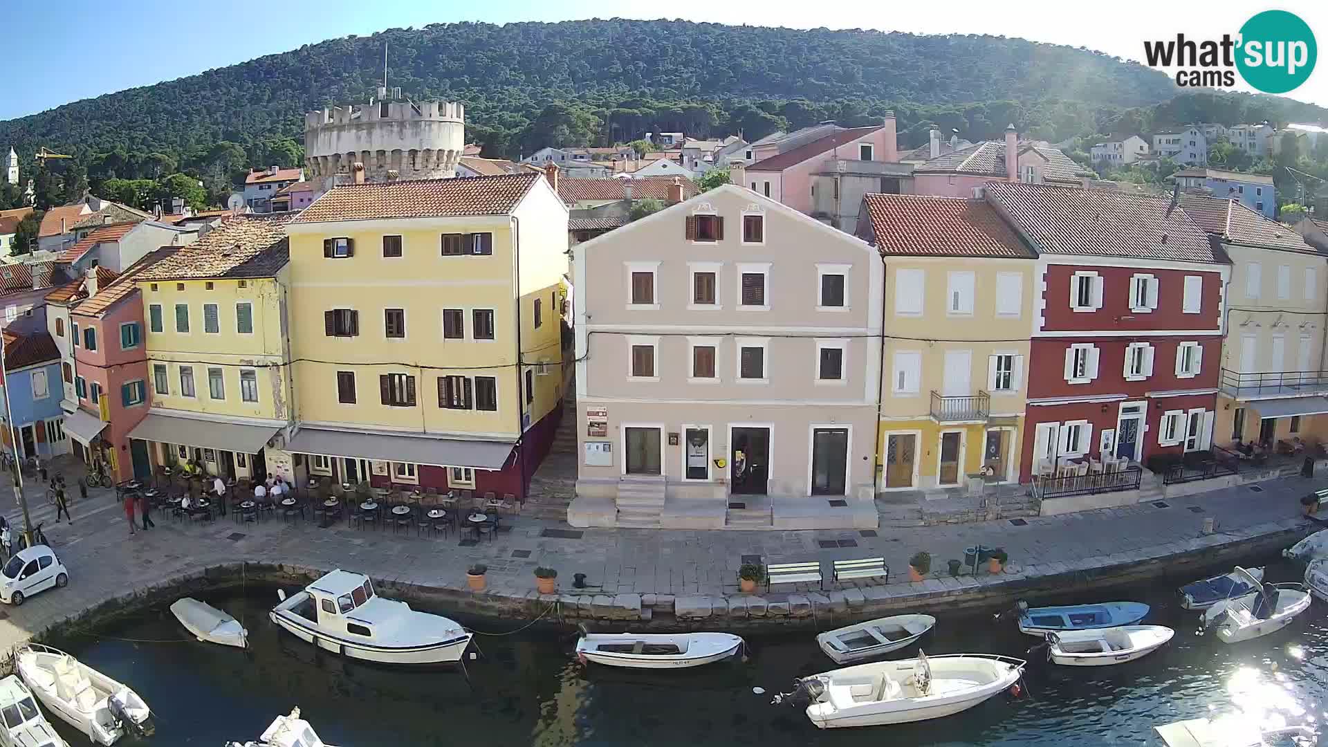 Veli Lošinj camera en vivo – plaza