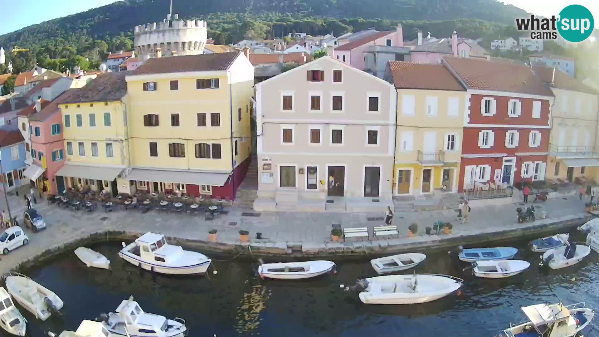 Veli Lošinj web kamera – trgič
