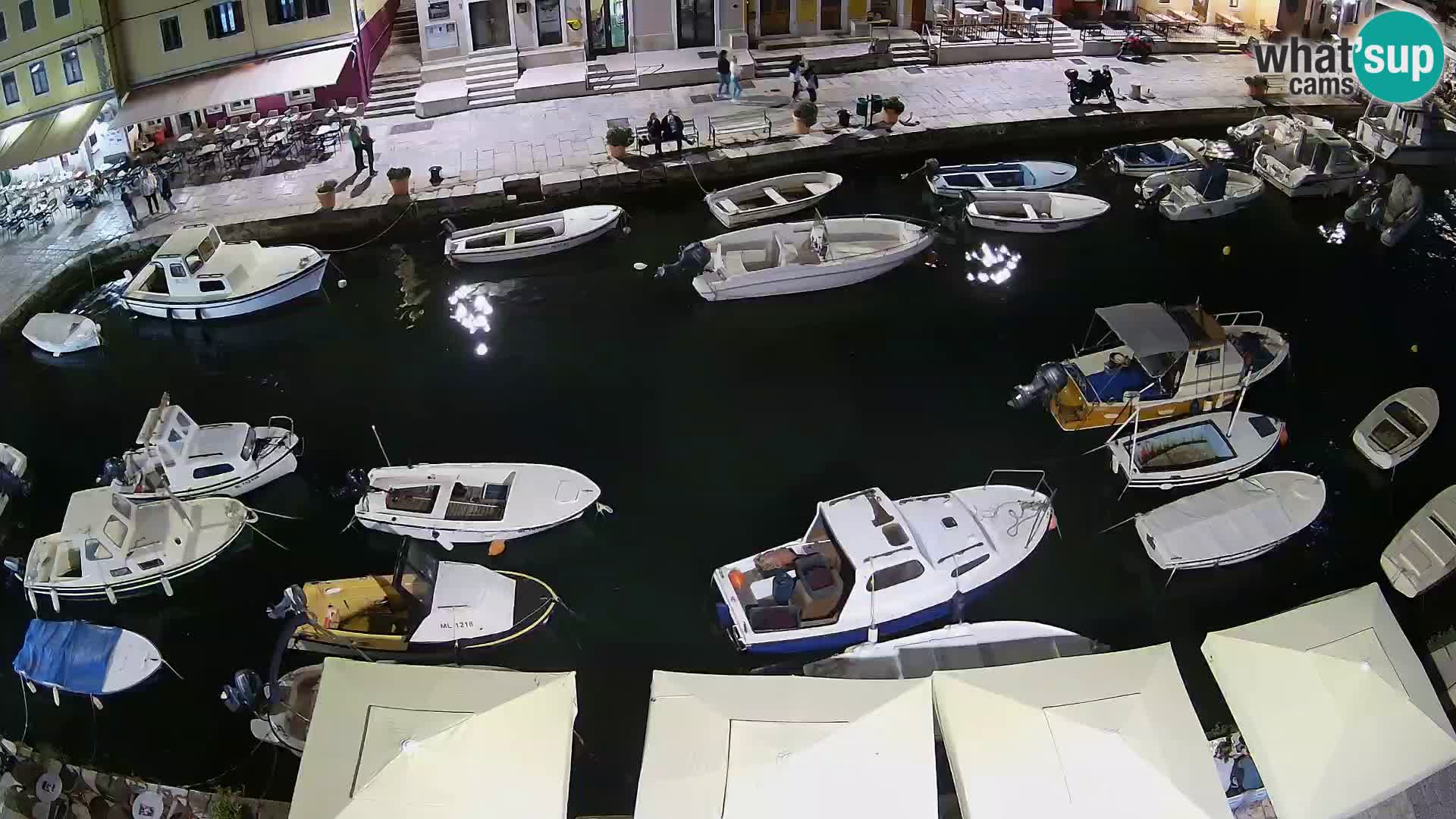 Veli Lošinj web kamera – trgič