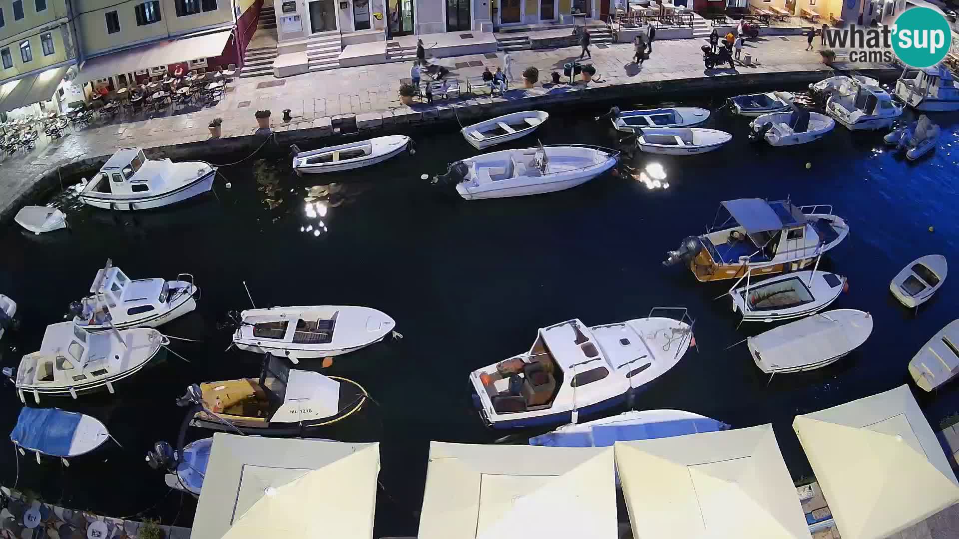 Lussingrande webcam – Piazzetta