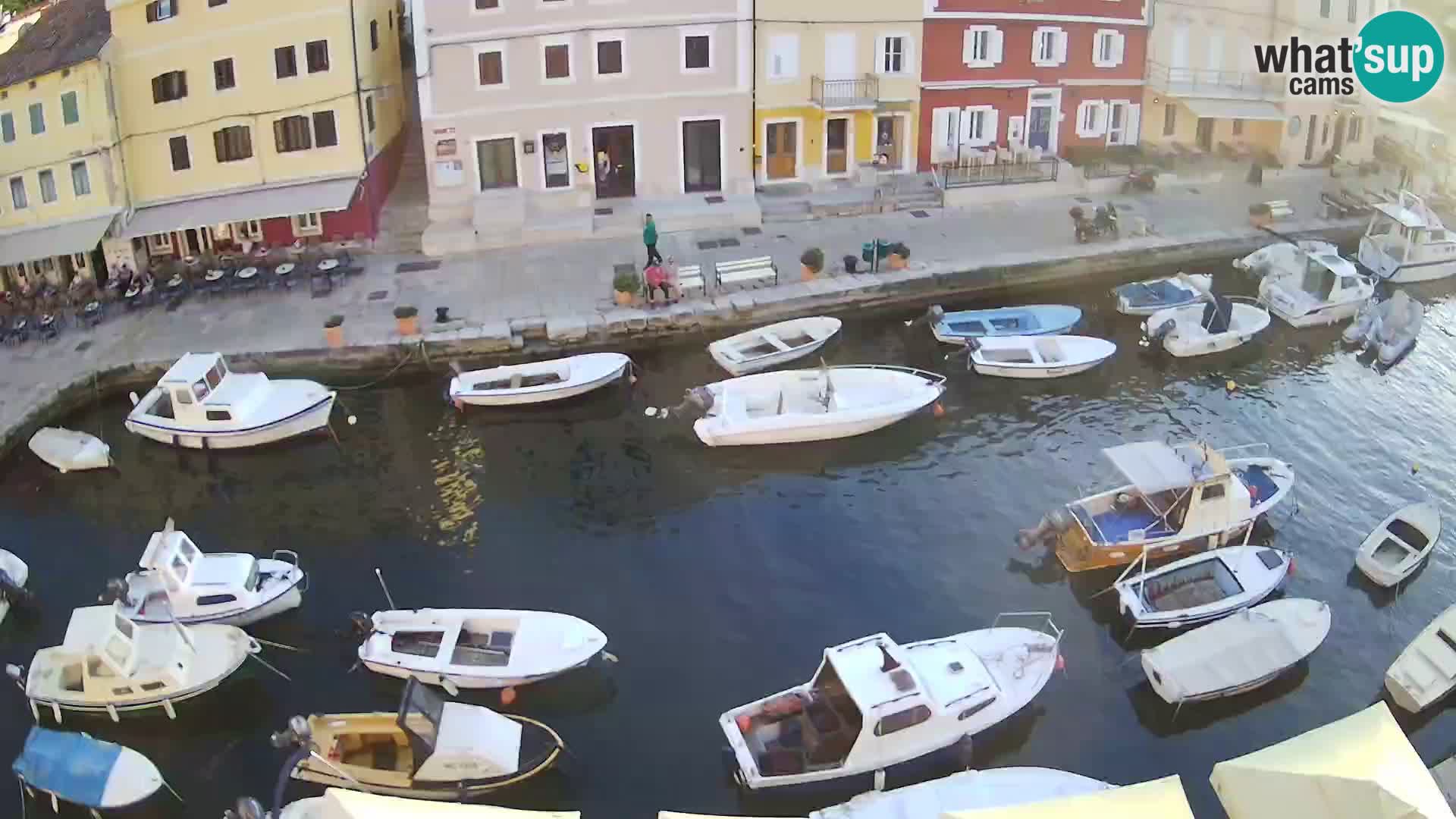 Veli Lošinj camera en vivo – plaza