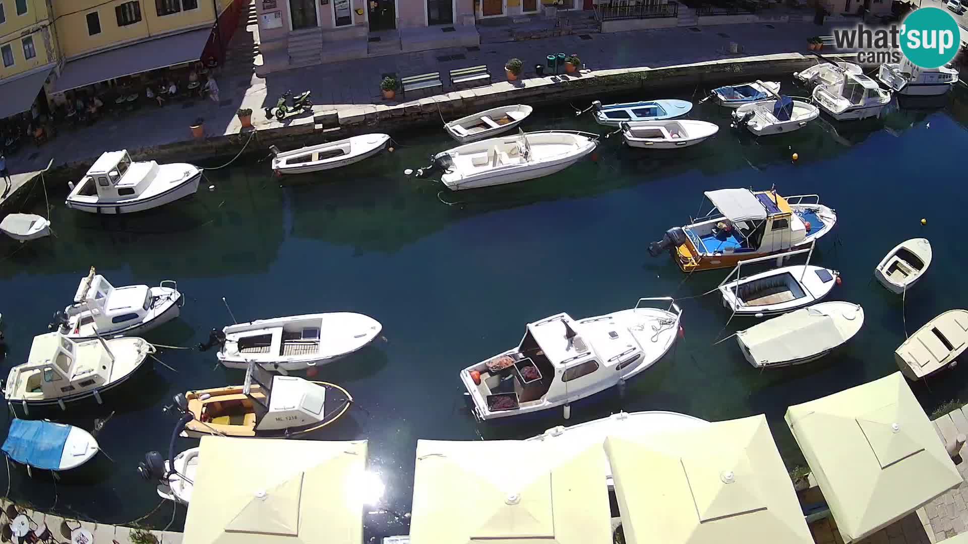 Veli Lošninj webcam – main square