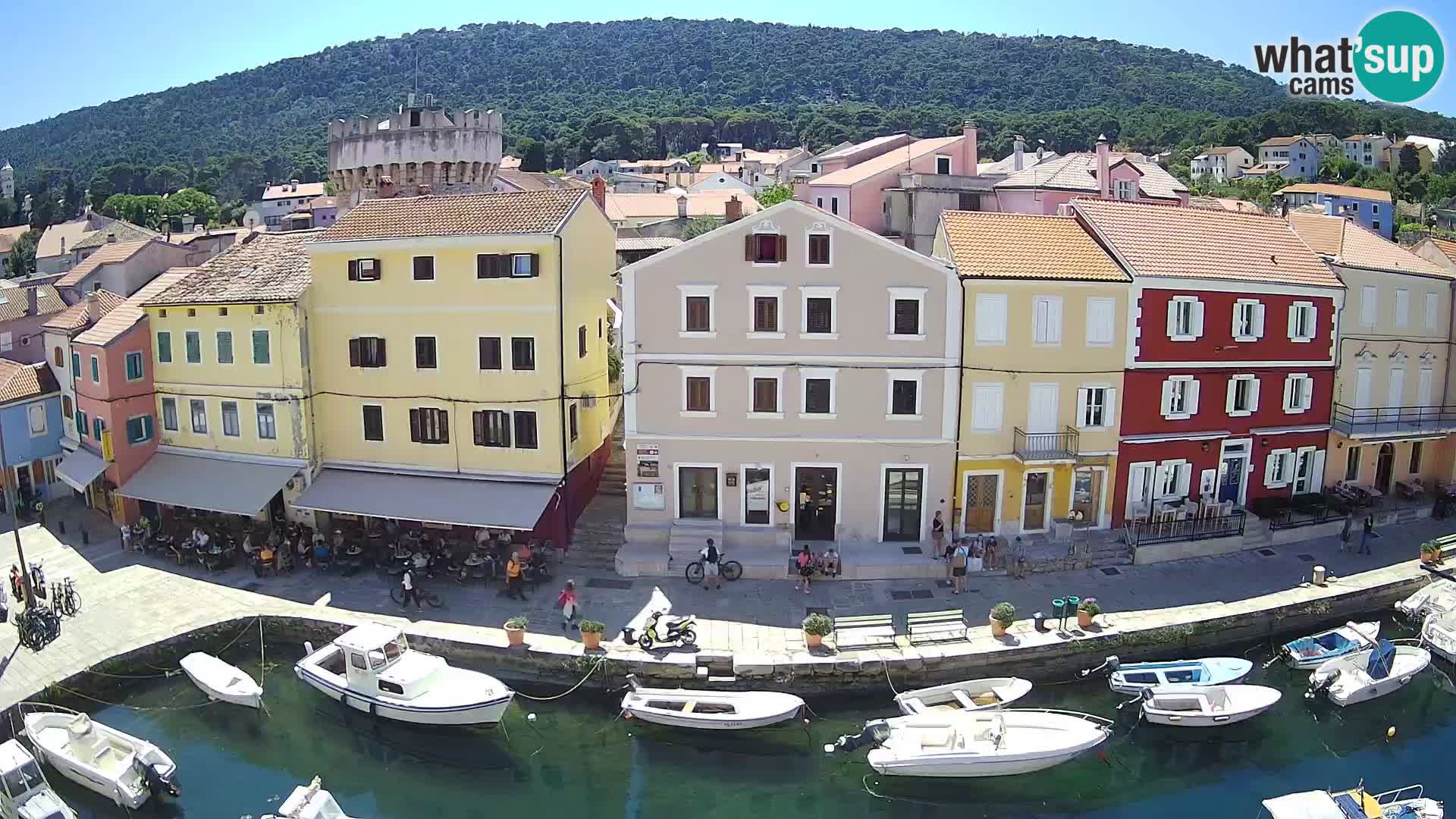 Veli Lošinj spletna kamera – trg