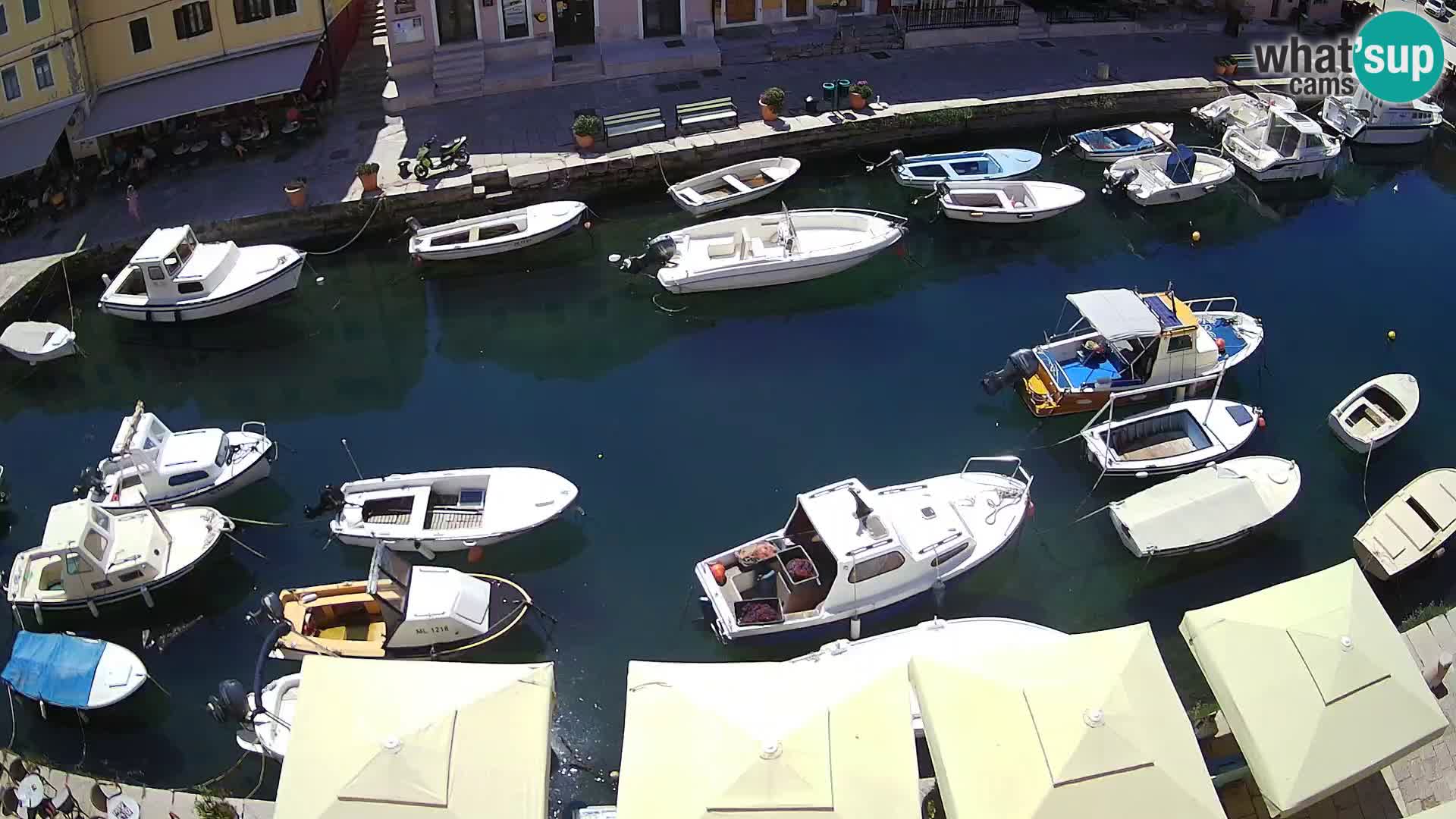 Veli Lošinj web kamera – trgič