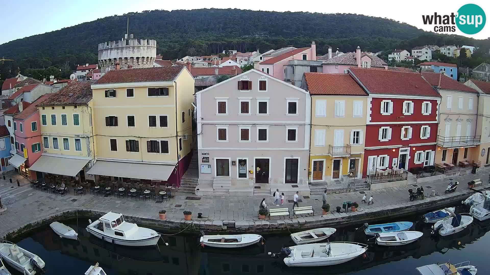 Lussingrande webcam – Piazzetta