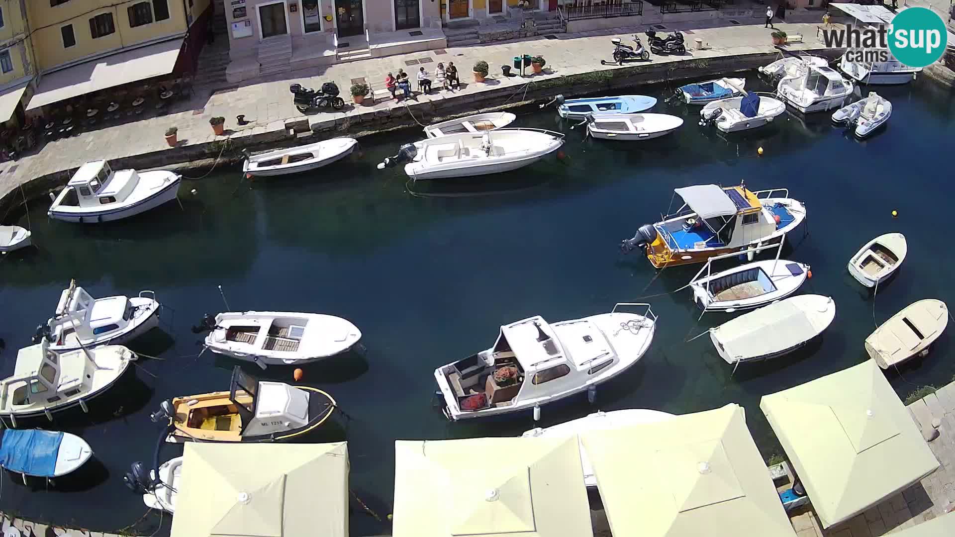 Veli Lošninj webcam – main square