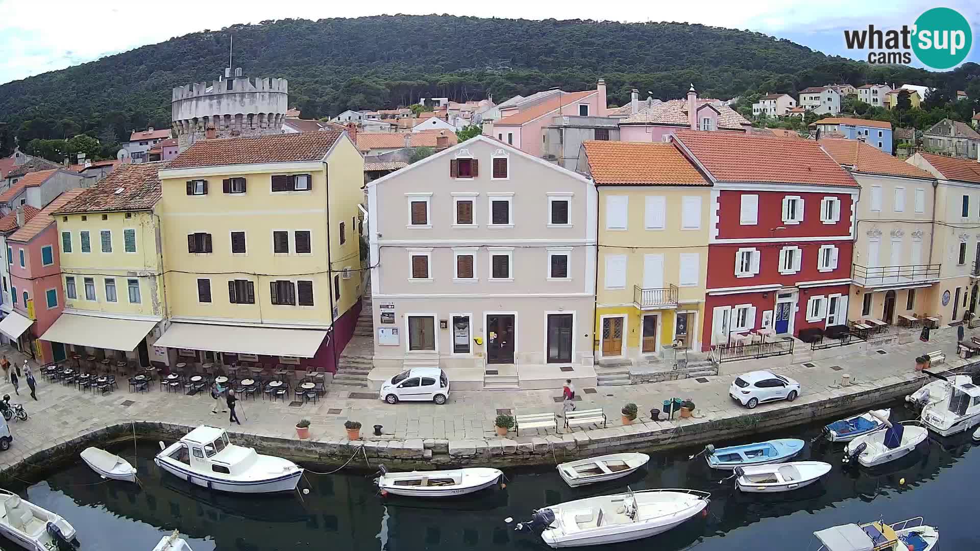 Veli Lošinj camera en vivo – plaza