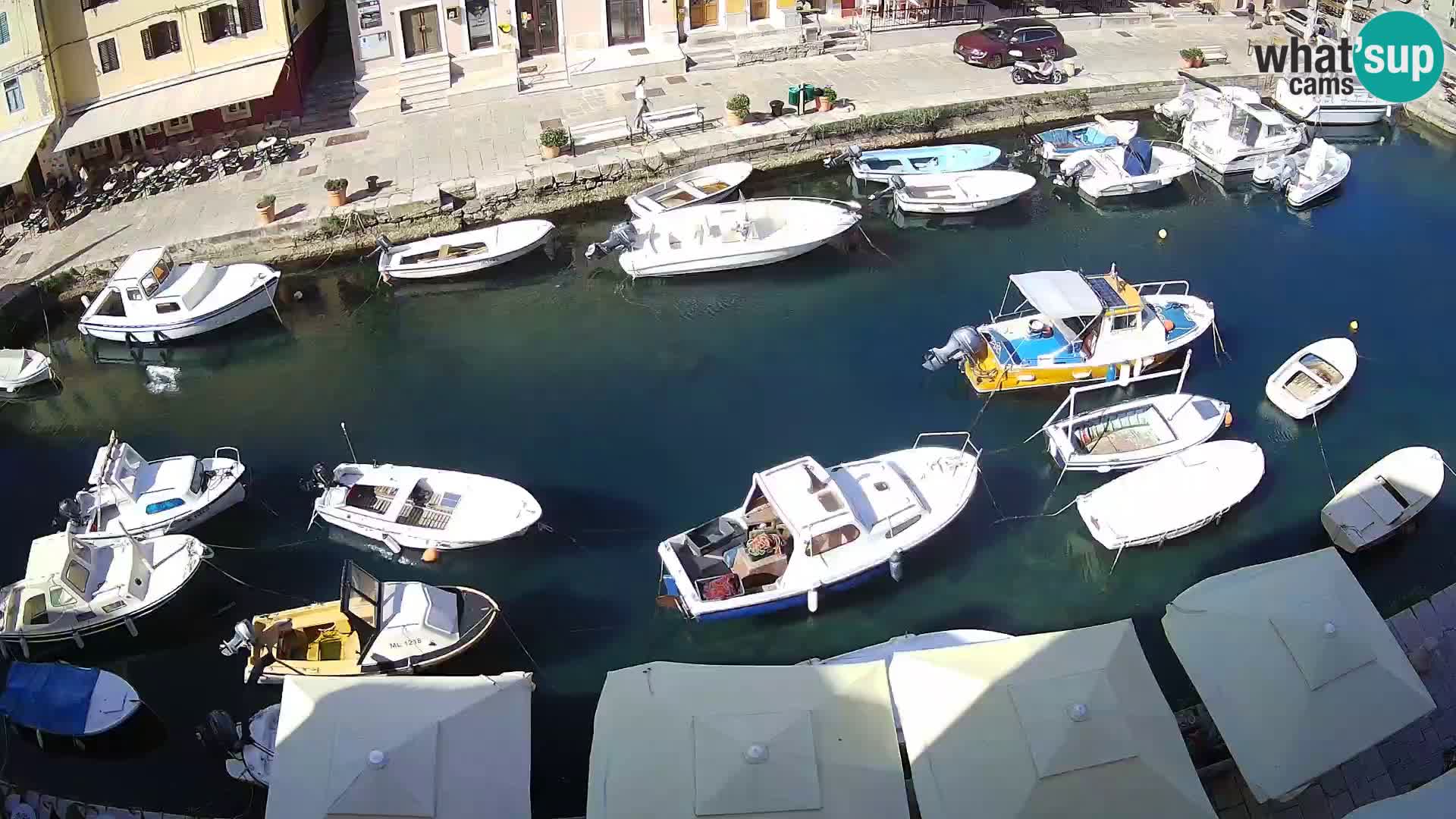 Lussingrande webcam – Piazzetta