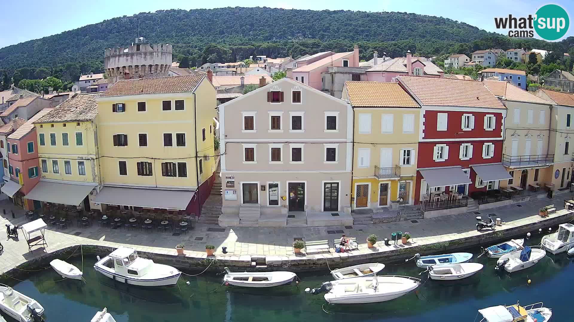 Lussingrande webcam – Piazzetta