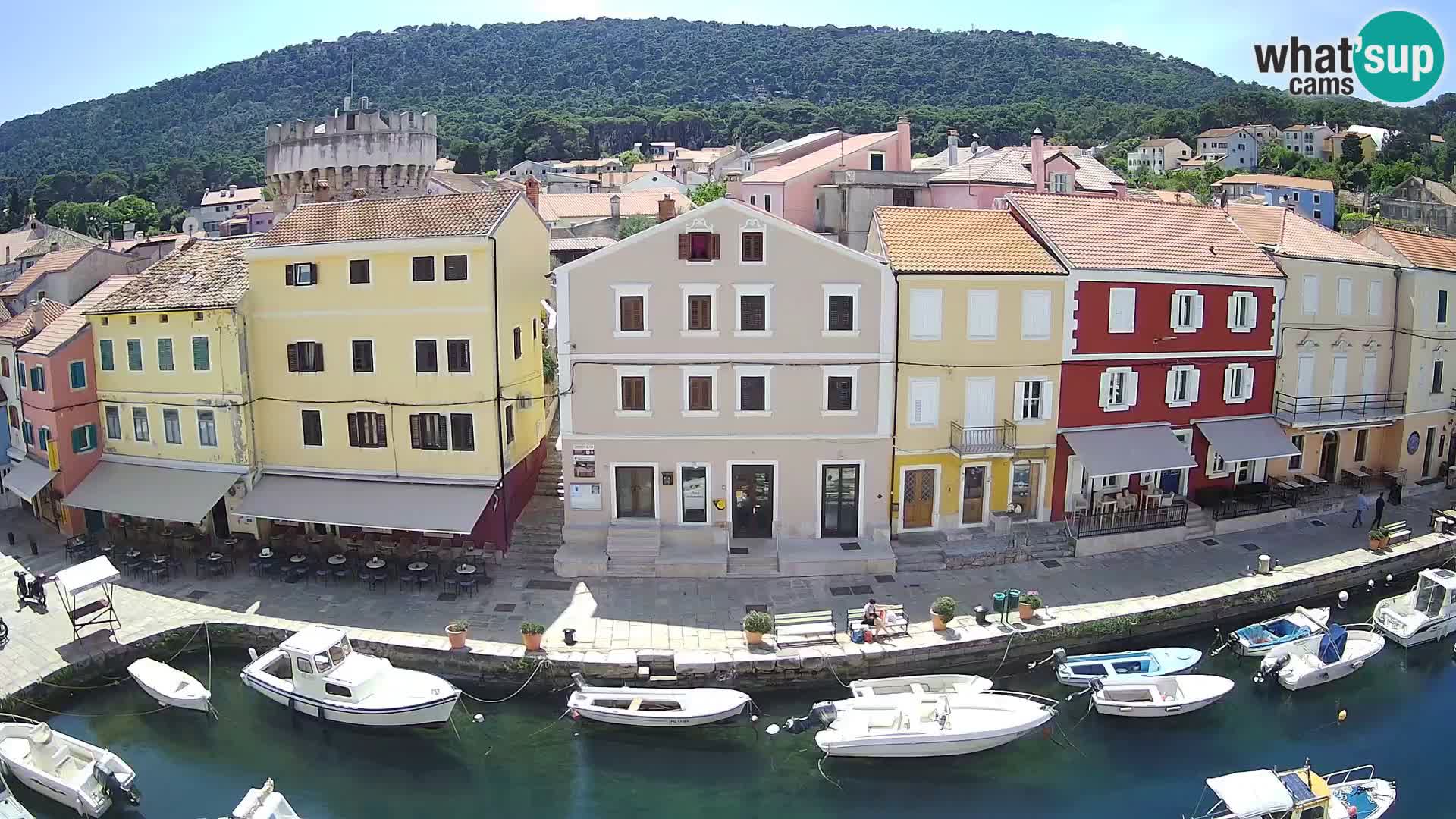 Veli Lošinj web kamera – trgič