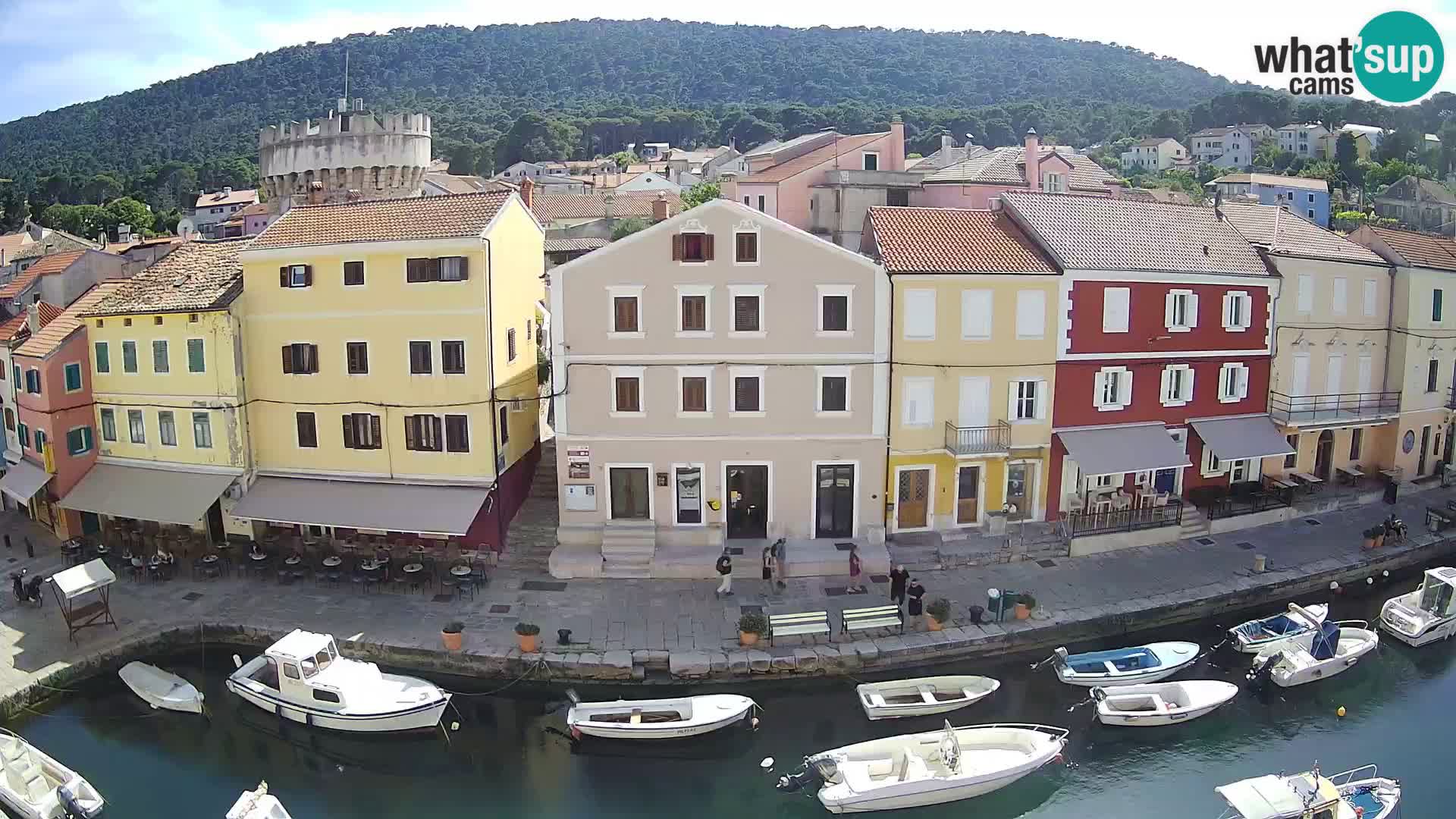 Veli Lošinj spletna kamera – trg