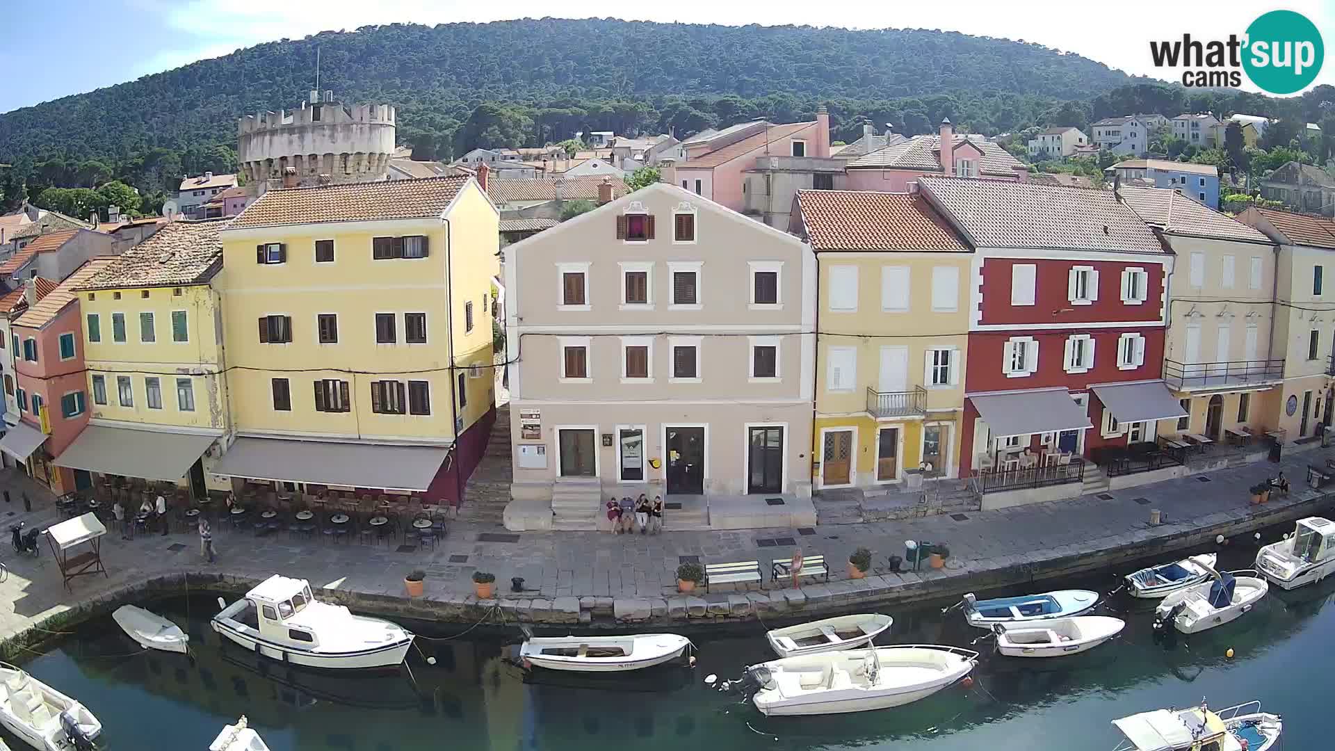 Lussingrande webcam – Piazzetta