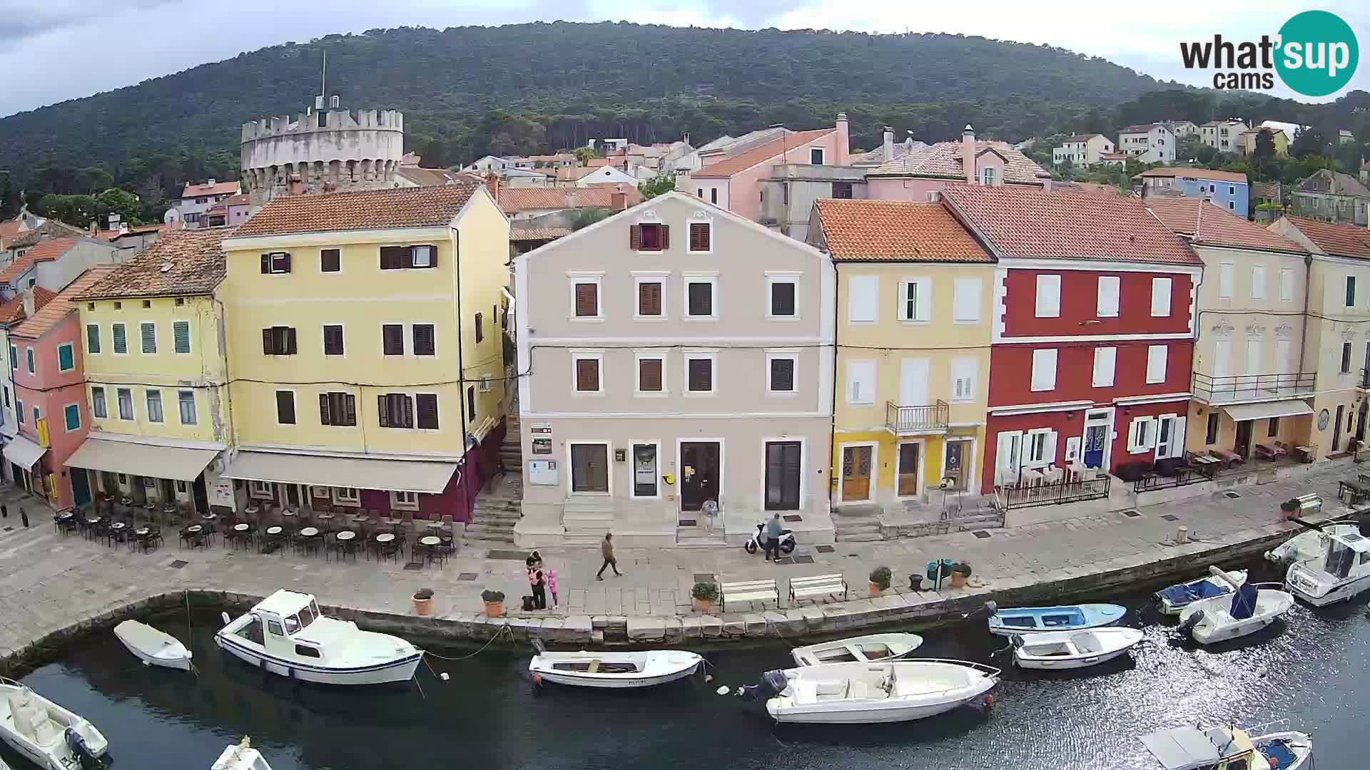Veli Lošinj web kamera – trgič