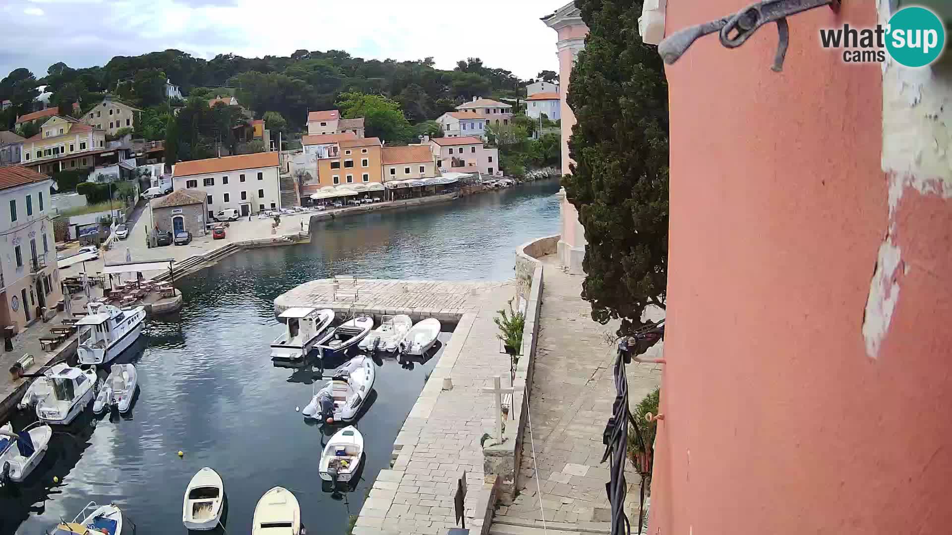 Veli Lošinj camera en vivo – plaza
