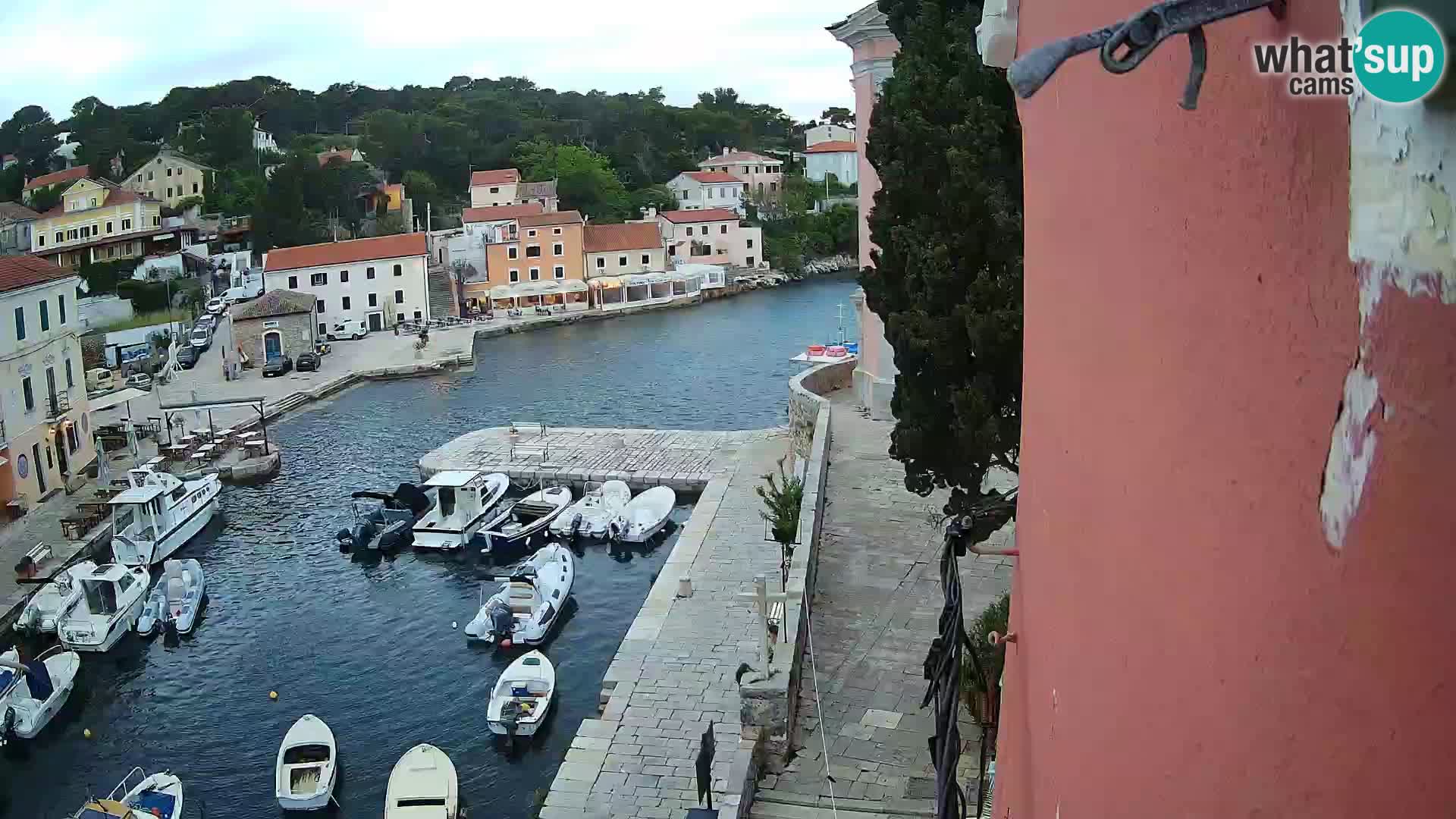 Veli Lošinj camera en vivo – plaza