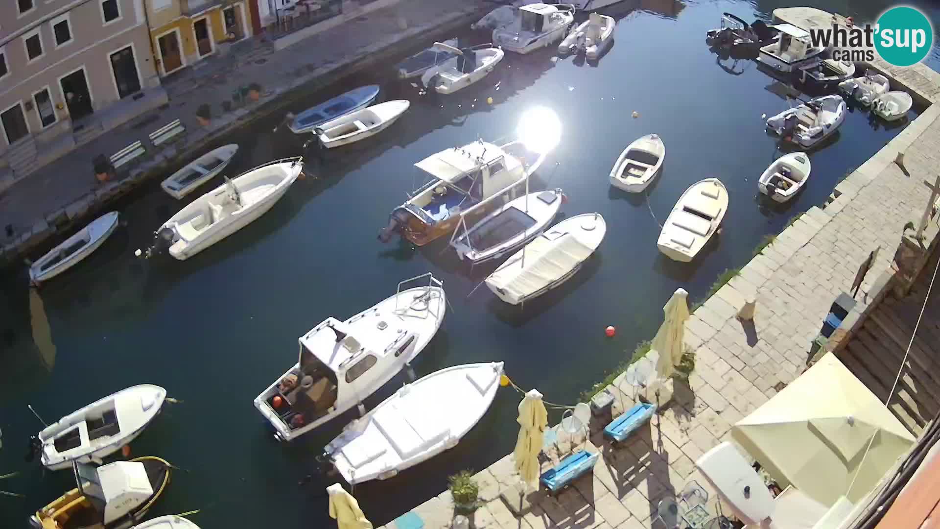 Lussingrande webcam – Piazzetta