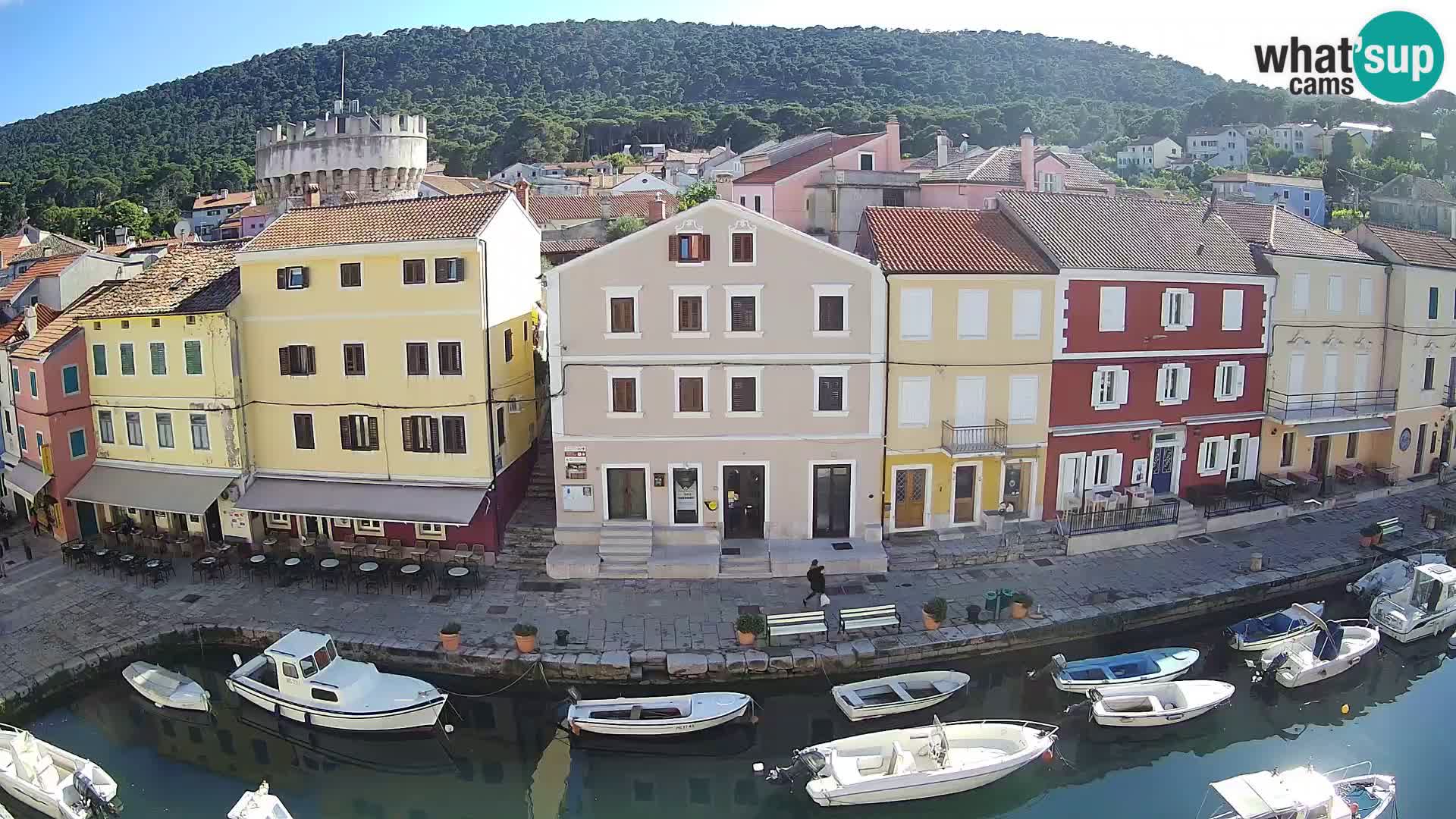 Lussingrande webcam – Piazzetta