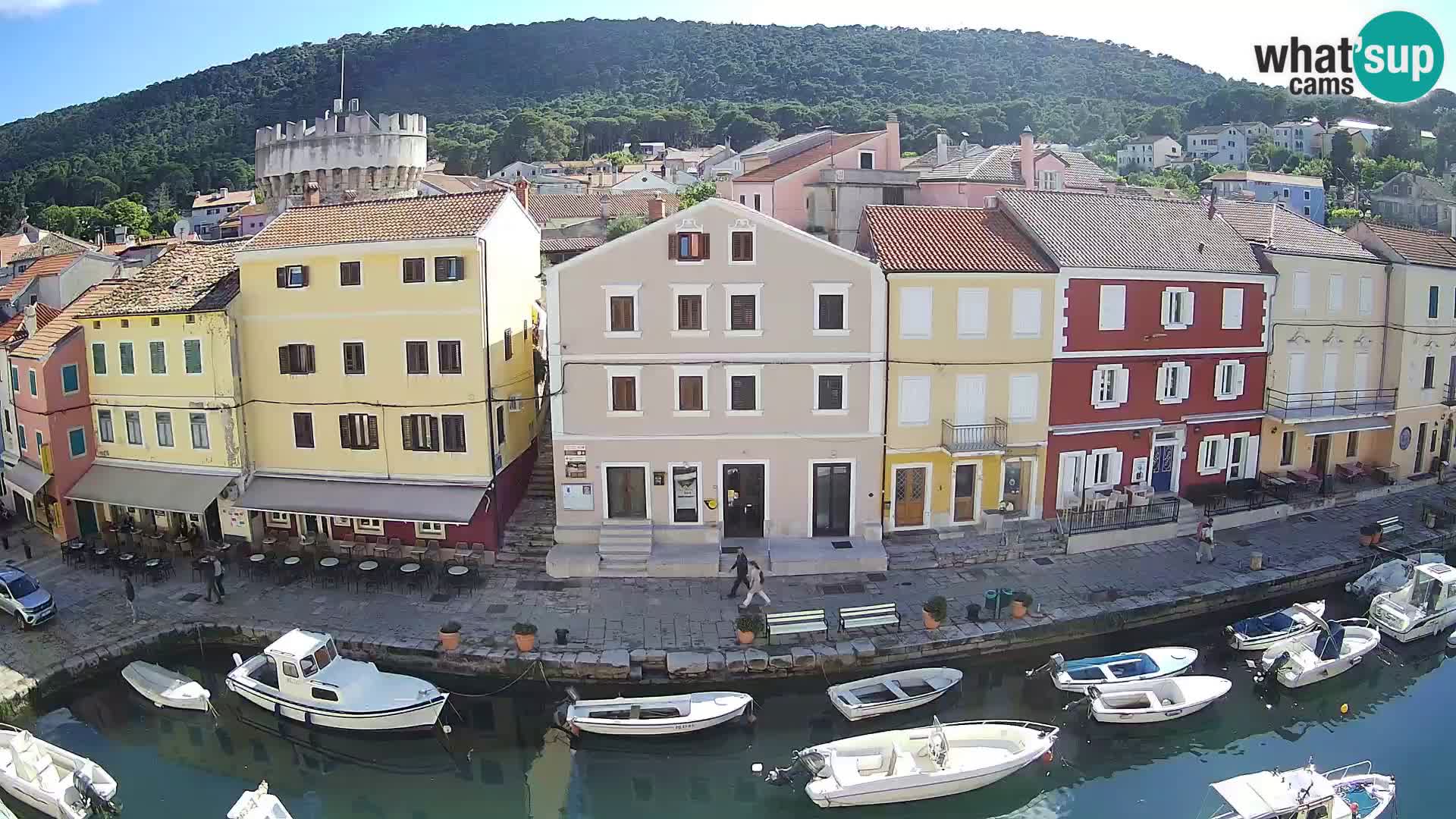 Veli Lošinj spletna kamera – trg