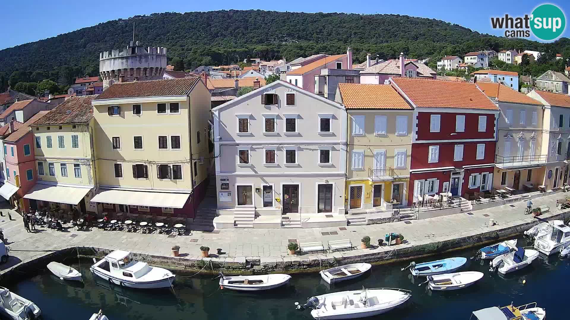 Lussingrande webcam – Piazzetta