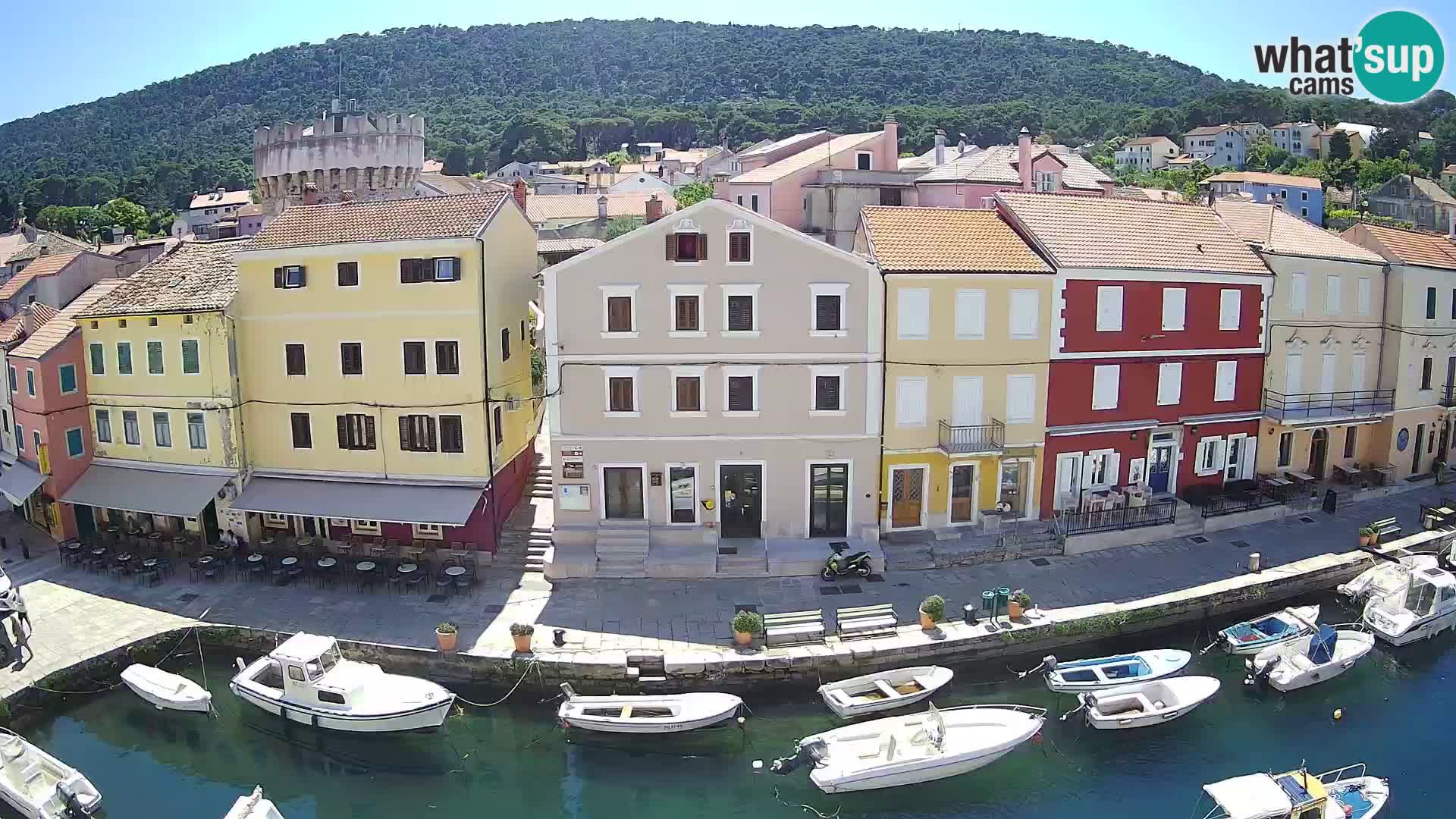 Lussingrande webcam – Piazzetta