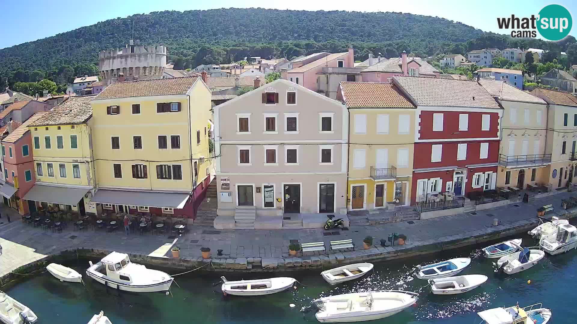 Veli Lošinj camera en vivo – plaza