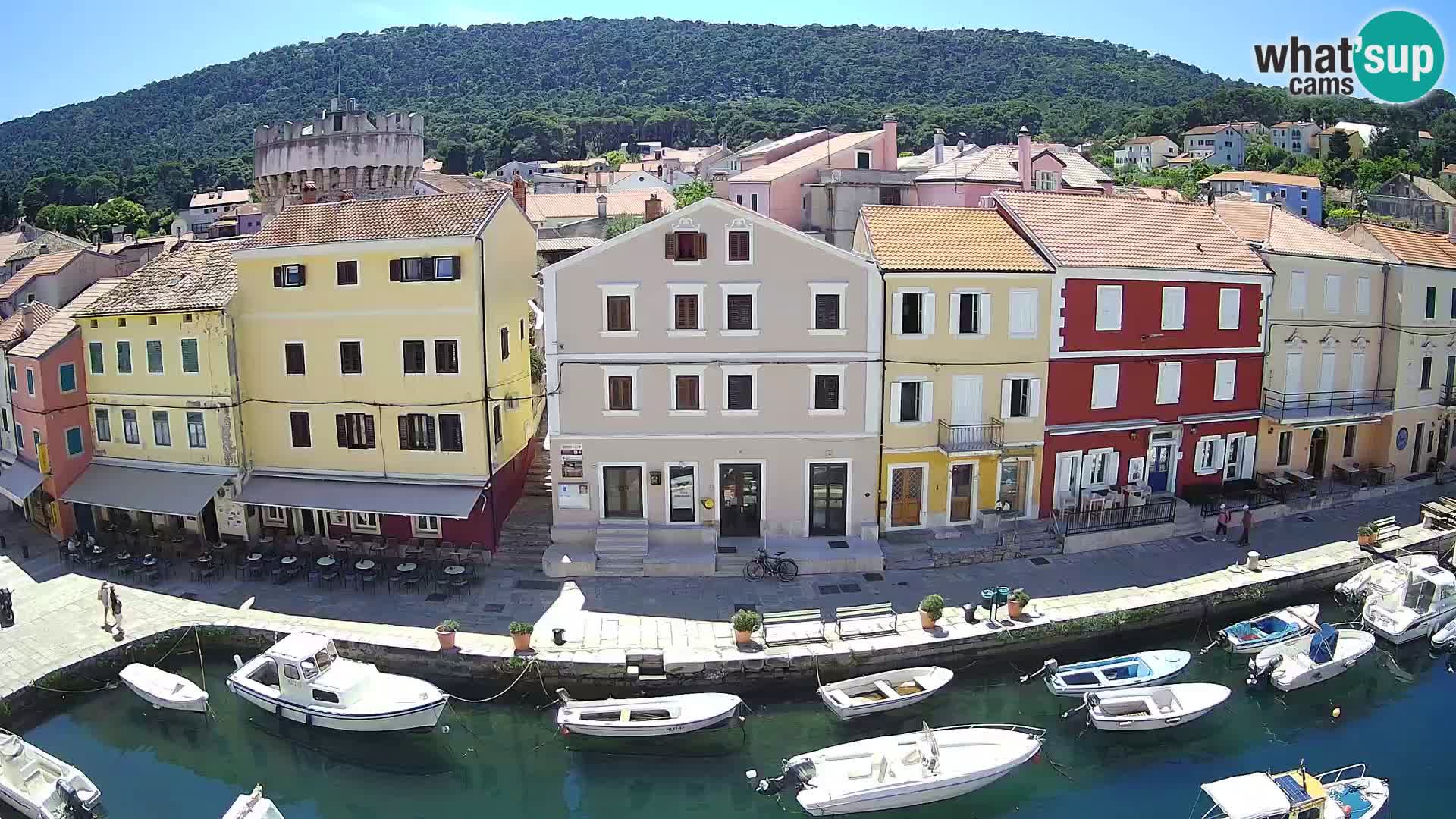 Lussingrande webcam – Piazzetta