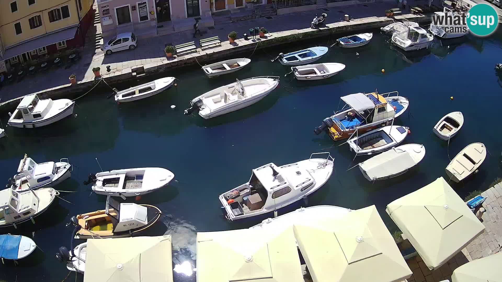 Veli Lošinj camera en vivo – plaza