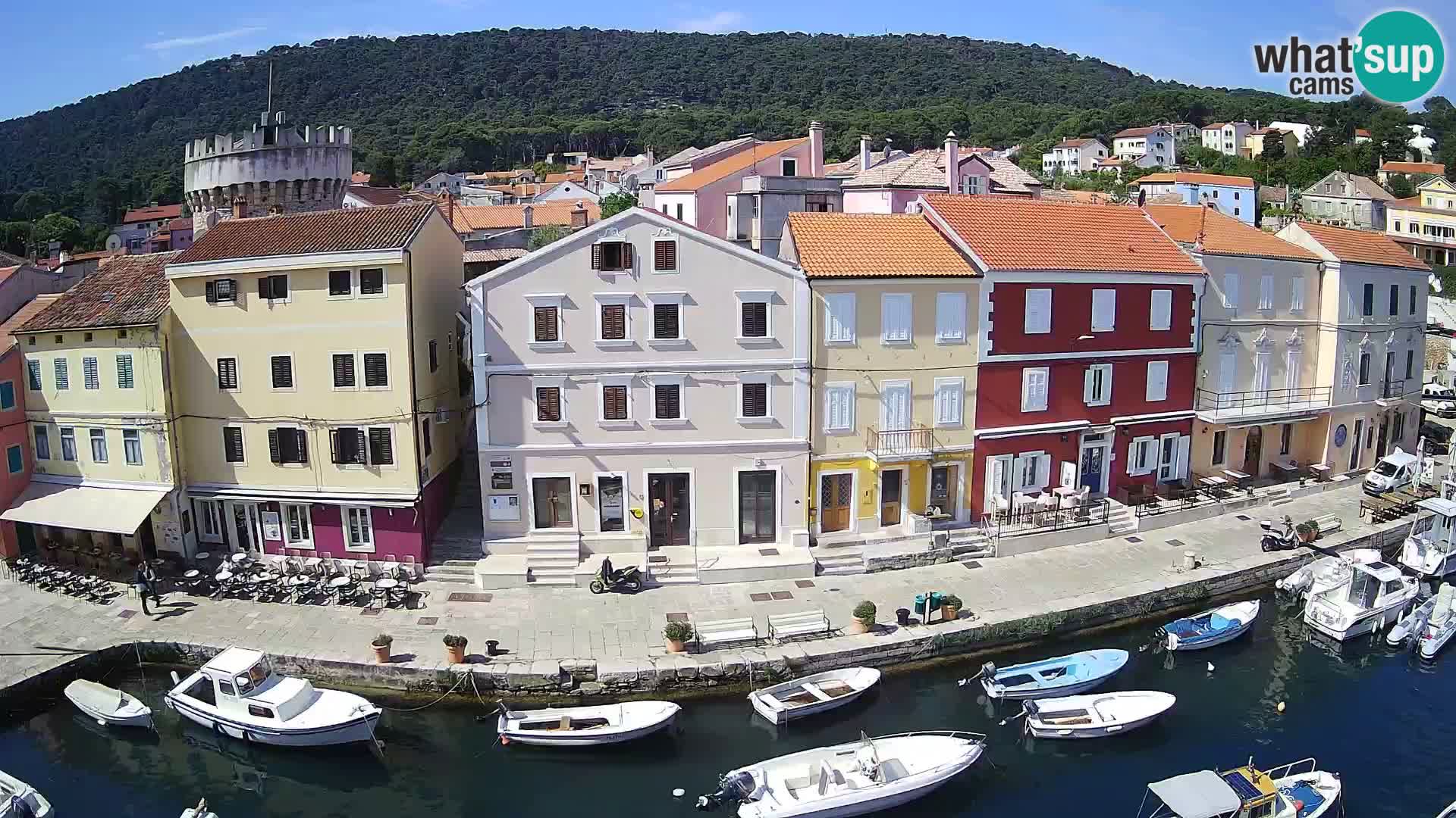 Veli Lošinj camera en vivo – plaza
