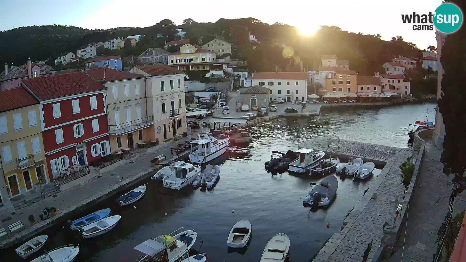 Veli Lošinj camera en vivo – plaza