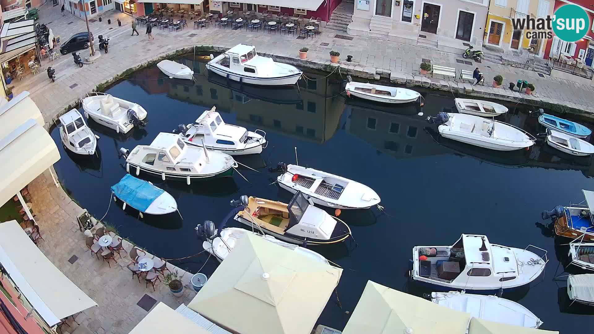 Lussingrande webcam – Piazzetta