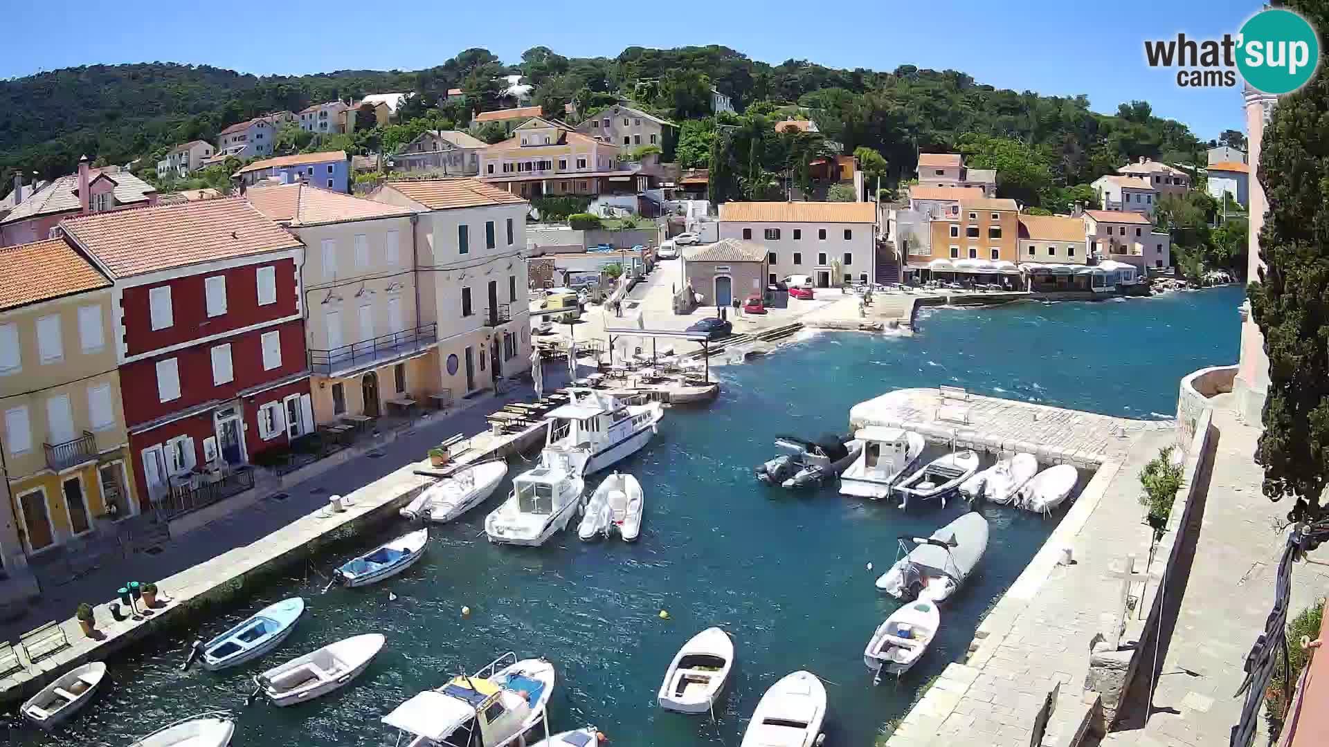 Lussingrande webcam – Piazzetta