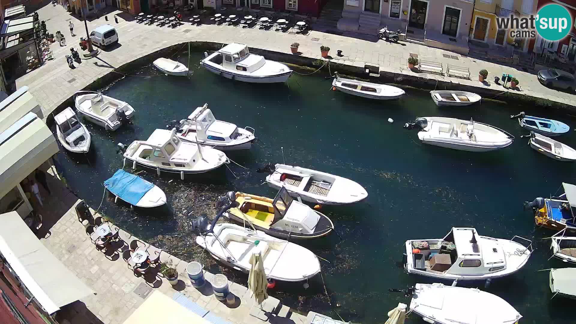 Lussingrande webcam – Piazzetta