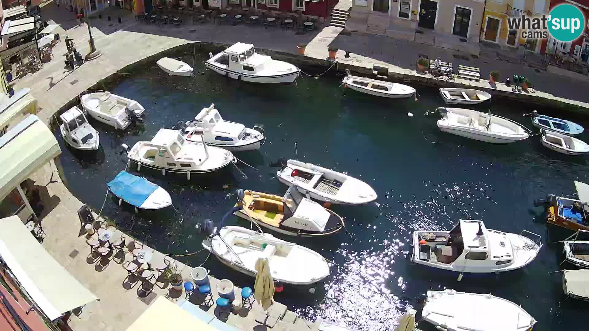 Veli Lošinj web kamera – trgič