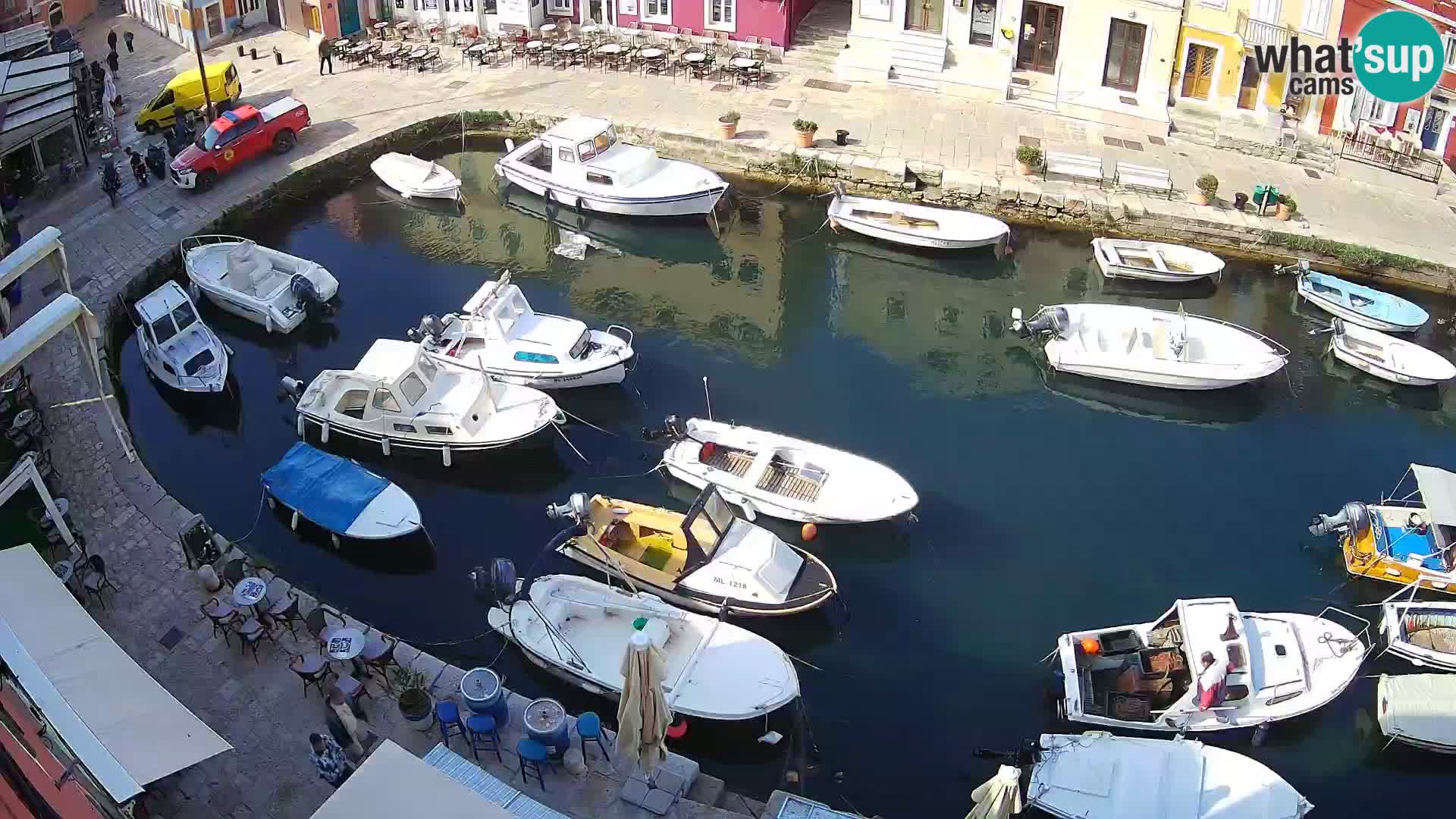 Veli Lošinj spletna kamera – trg