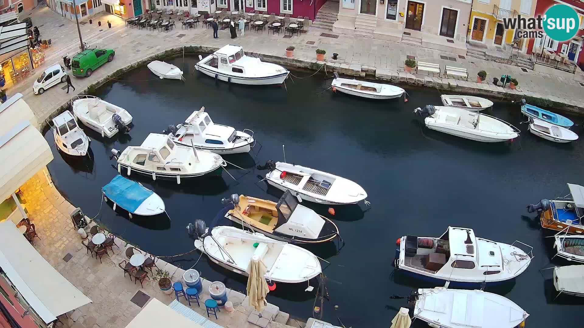 Lussingrande webcam – Piazzetta