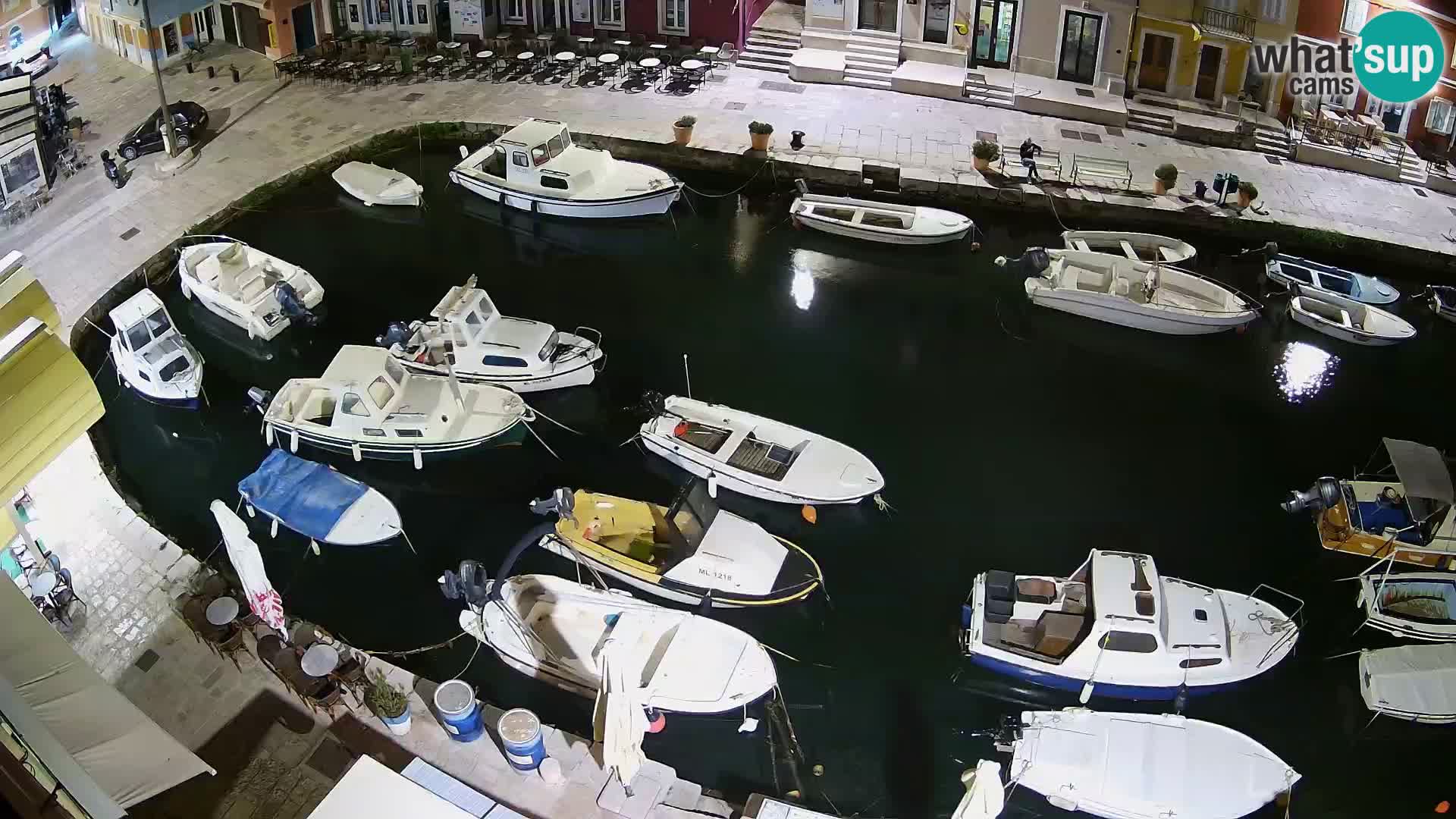 Veli Lošinj camera en vivo – plaza