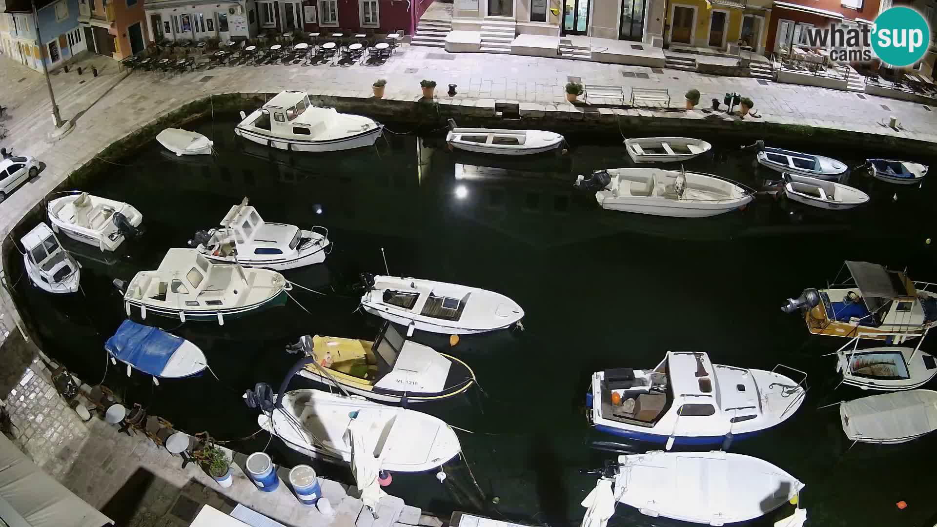 Veli Lošinj web kamera – trgič