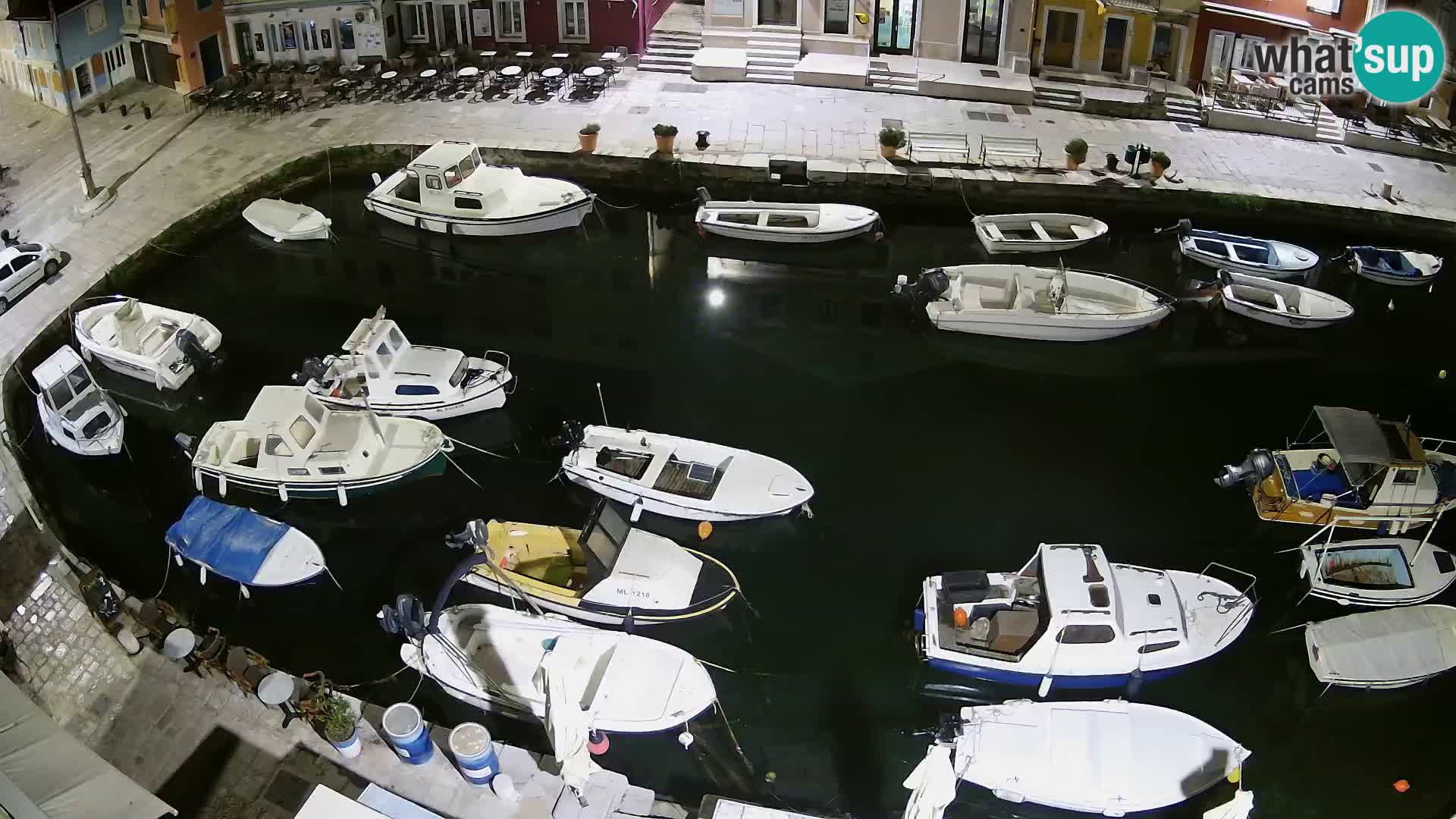 Veli Lošinj spletna kamera – trg