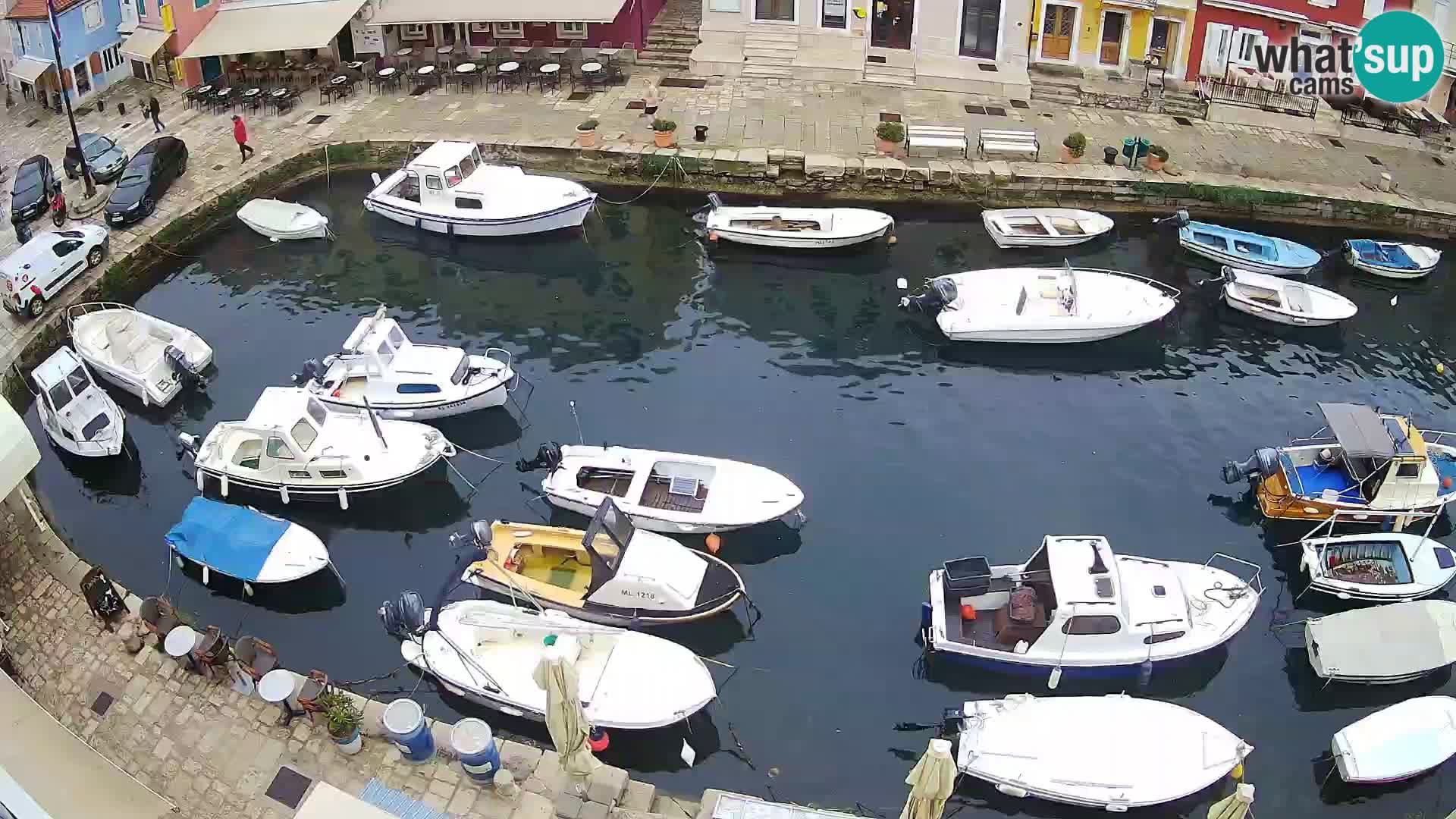 Veli Lošinj web kamera – trgič