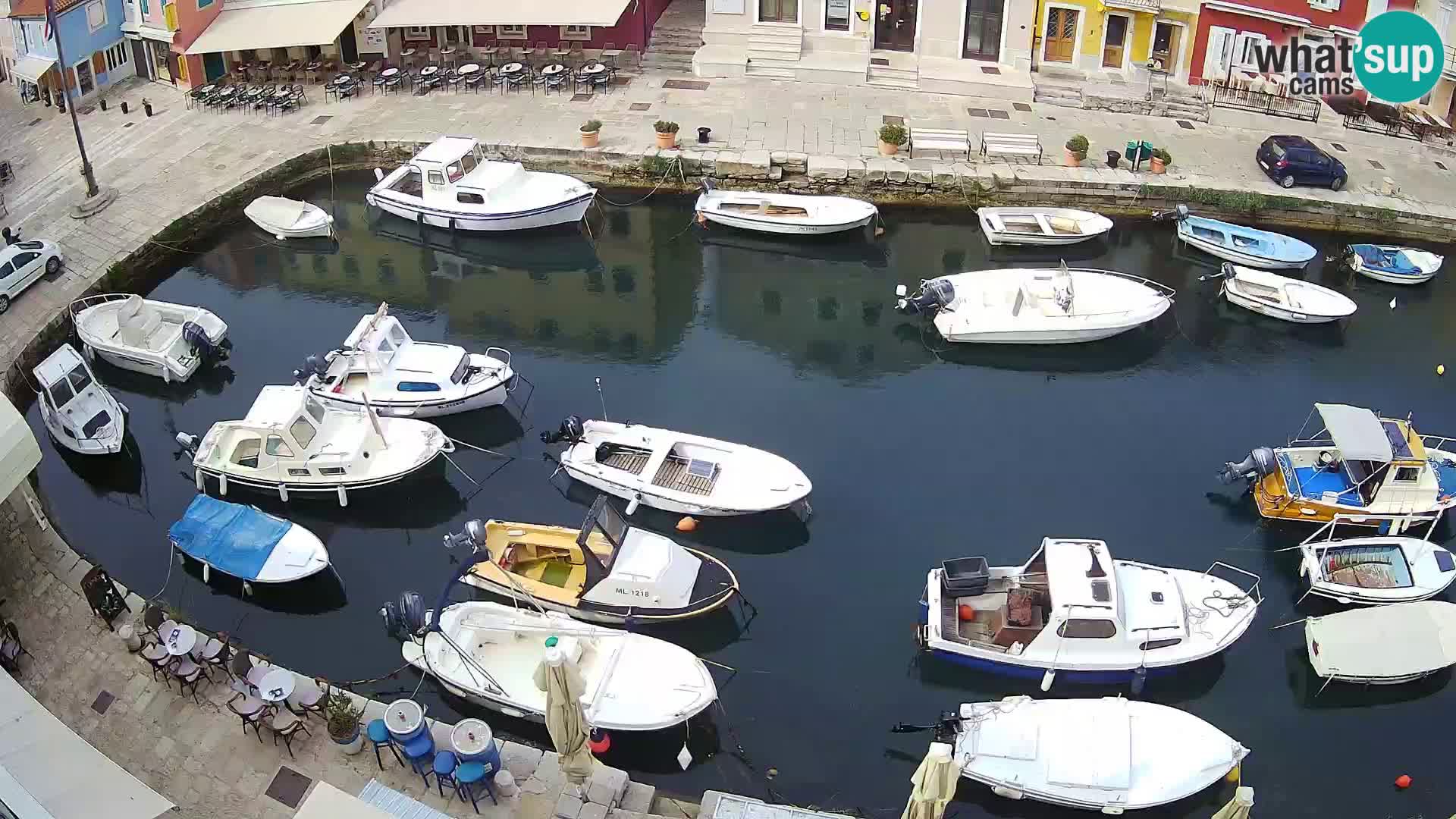 Veli Lošinj web kamera – trgič