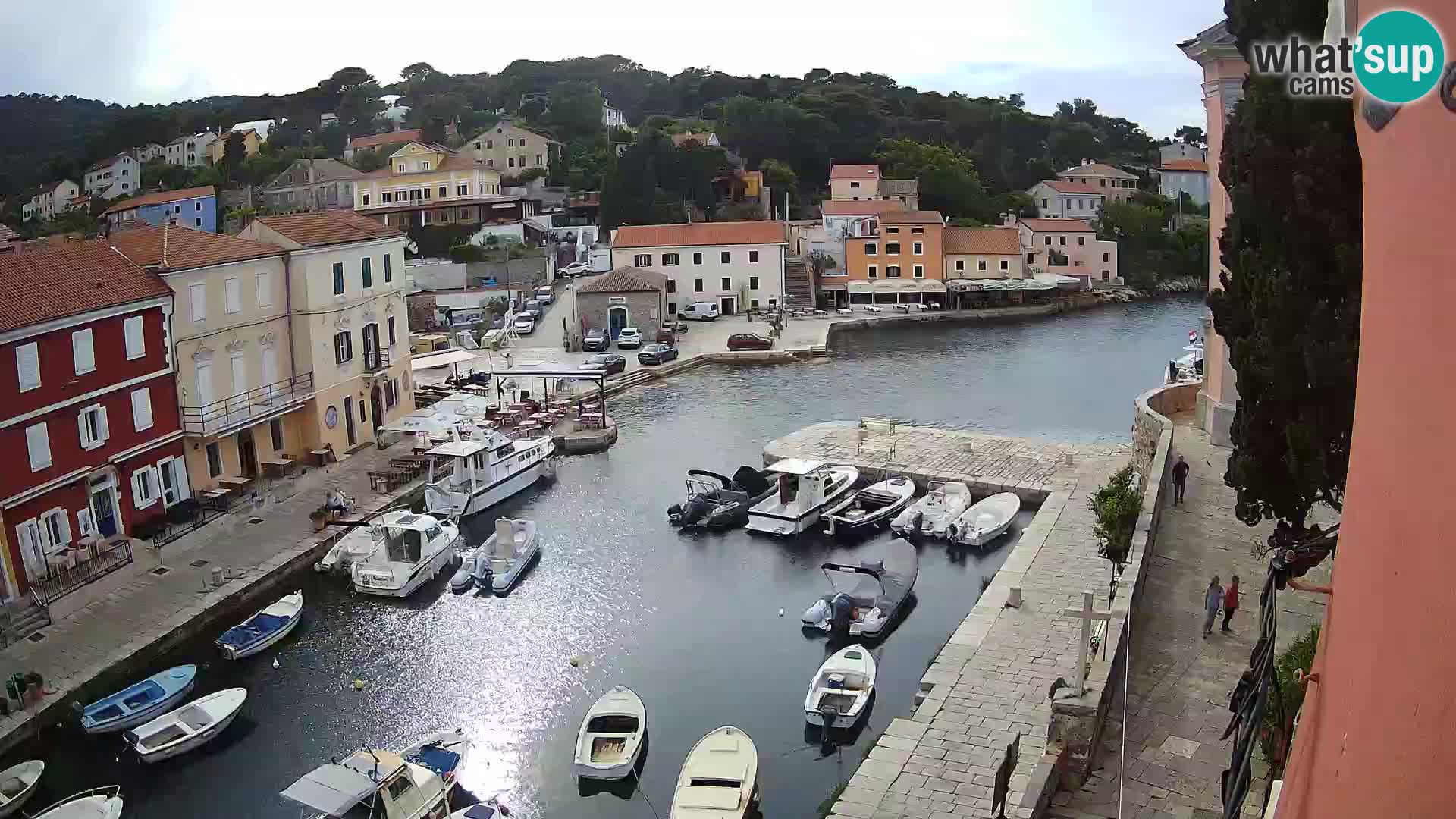 Veli Lošinj web kamera – trgič
