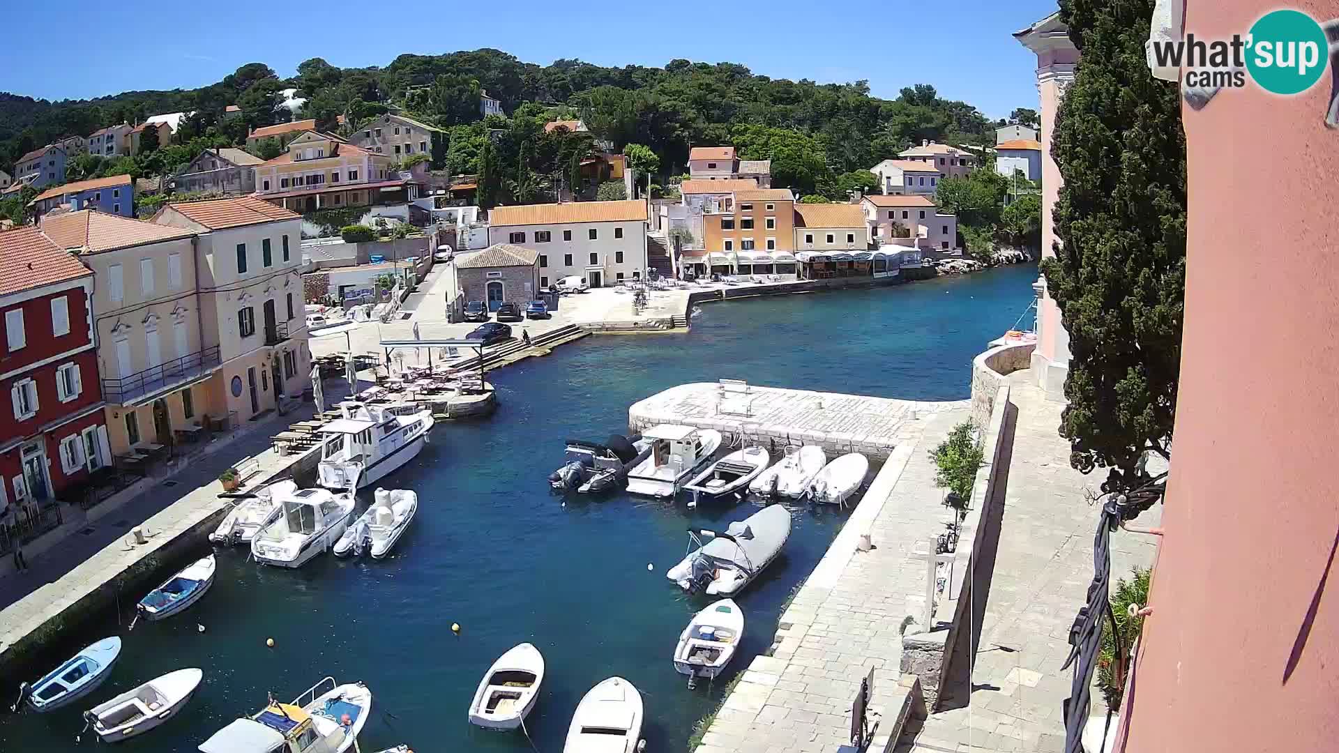 Veli Lošinj camera en vivo – plaza