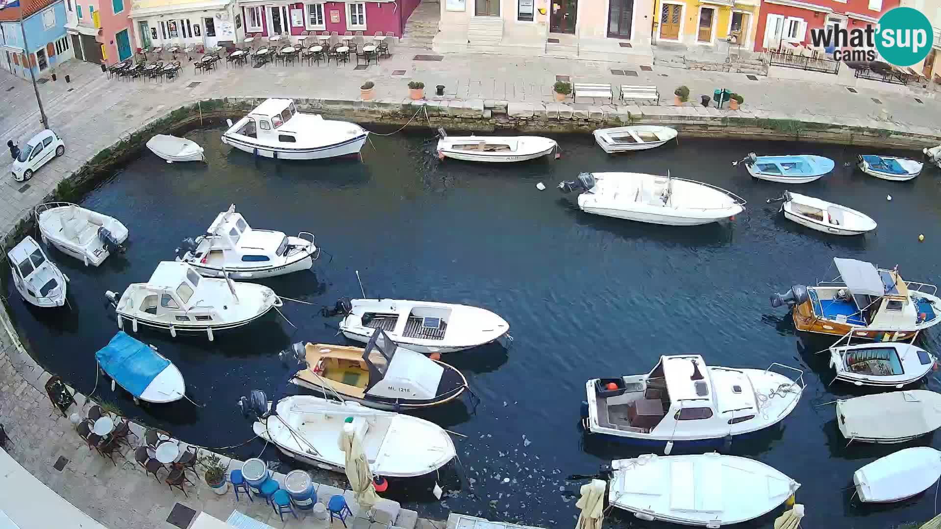 Veli Lošinj web kamera – trgič