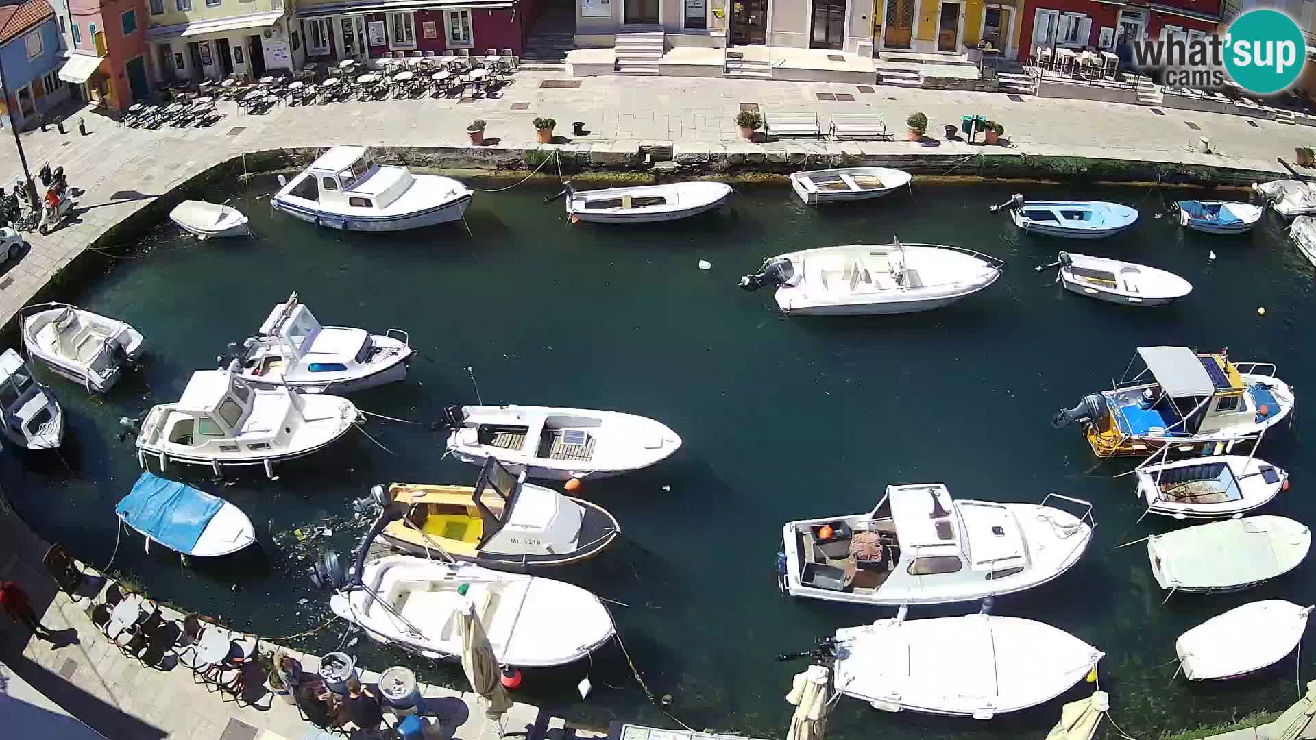 Veli Lošinj spletna kamera – trg