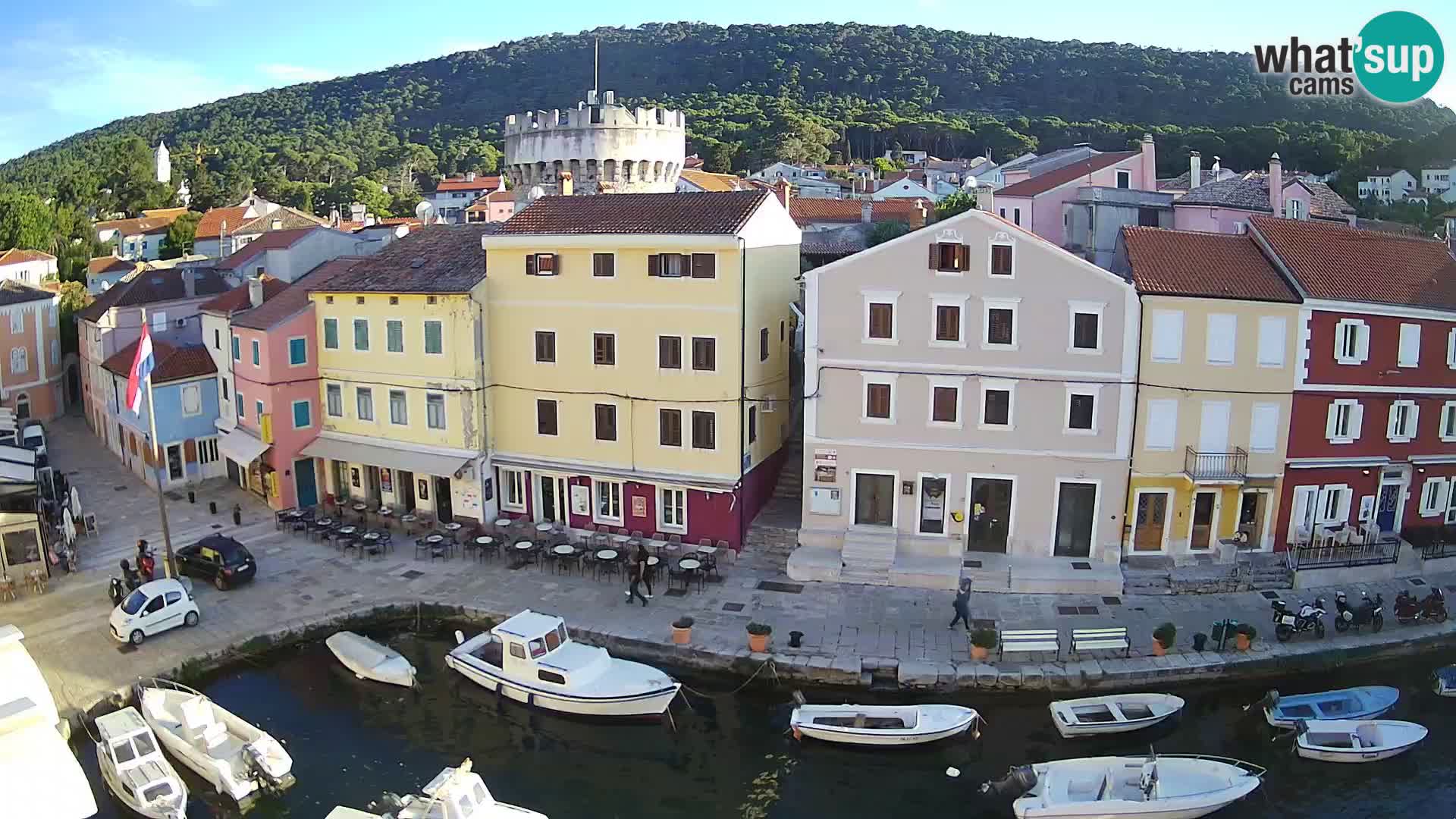 Veli Lošinj camera en vivo – plaza
